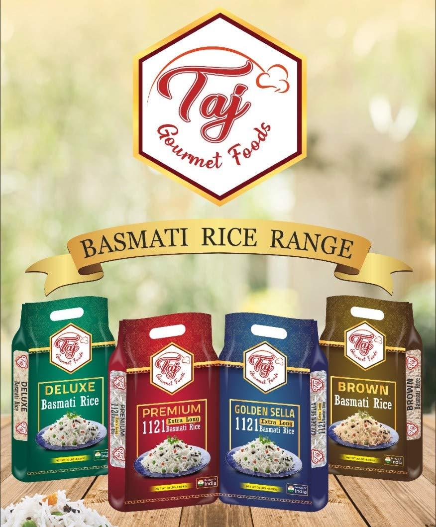 TAJ Premium 1121 Basmati Rice, Extra Long Grain Basmati Rice from India | 10lbs - Image 8