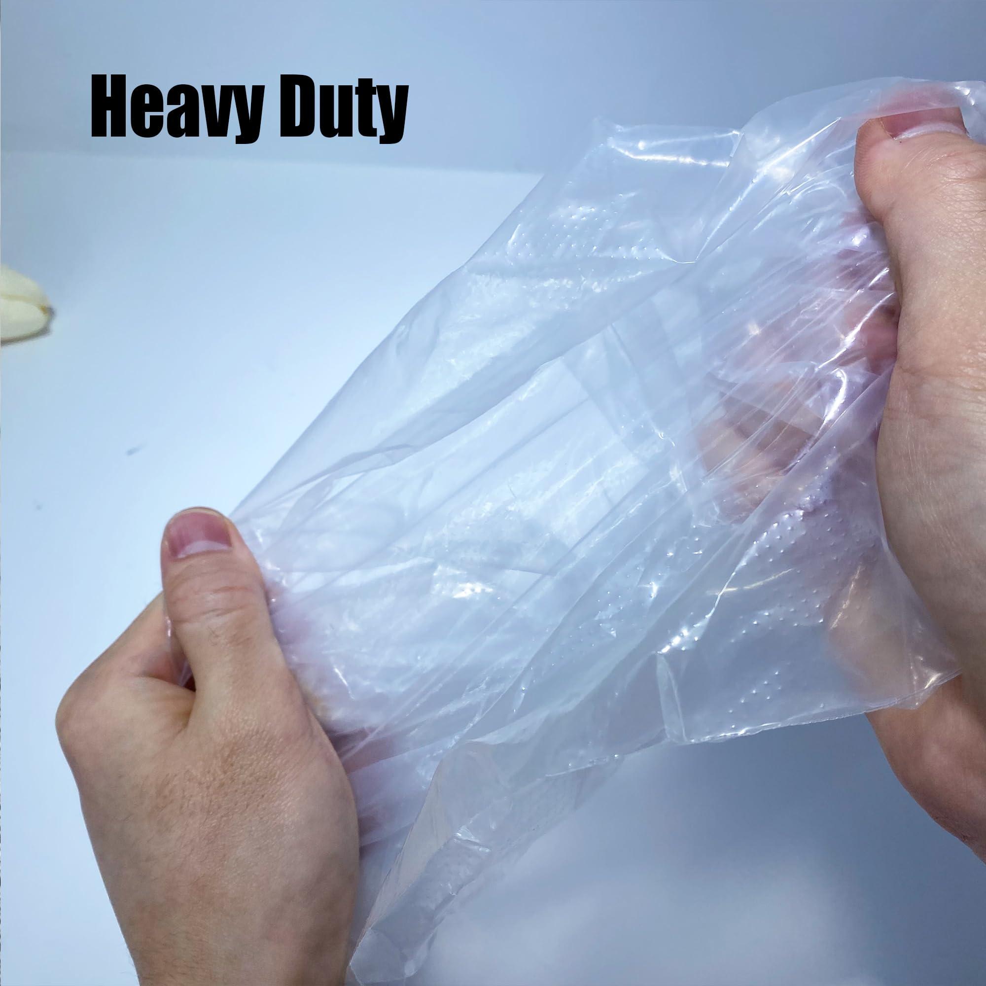 20Pcs Shoe Covers for Rain Disposable - Waterproof Plastic Clear Heavy Duty Shoe Covers for Men and Women - Image 4