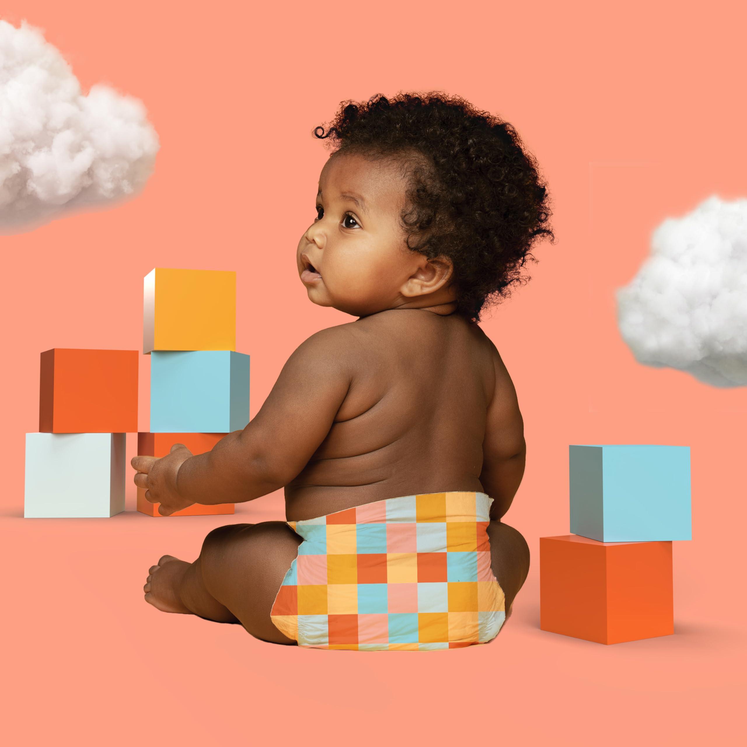 Hello Bello Premium Diapers Size 4, Honeysuckle Designs, 58ct Club Box, Hypoallergenic and Extra Absorbent - Image 9