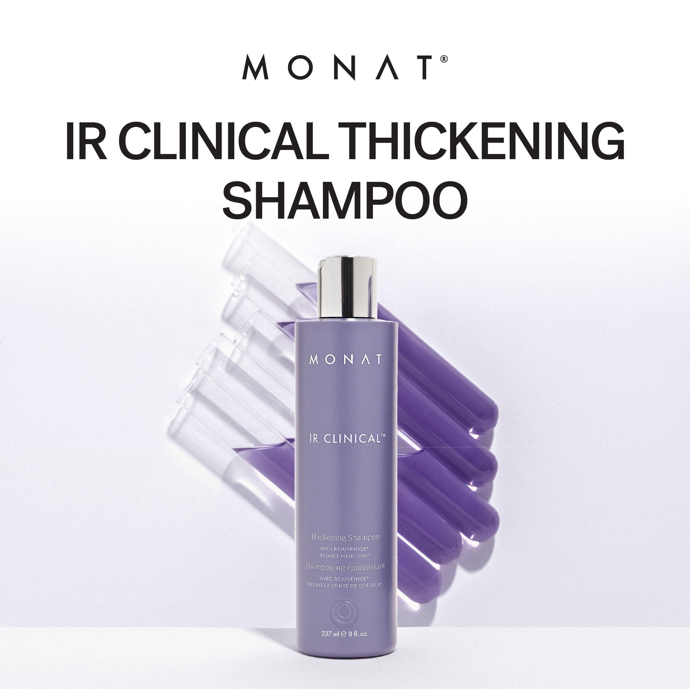 MONAT IR Clinical Thickening Shampoo – Volumizing Shampoo for Dense, Thick Strands – Thickening Solution Crafted from Powerful Blend of Natural Ingredients, With Rosemary & Mint And Pea Extract - Image 3