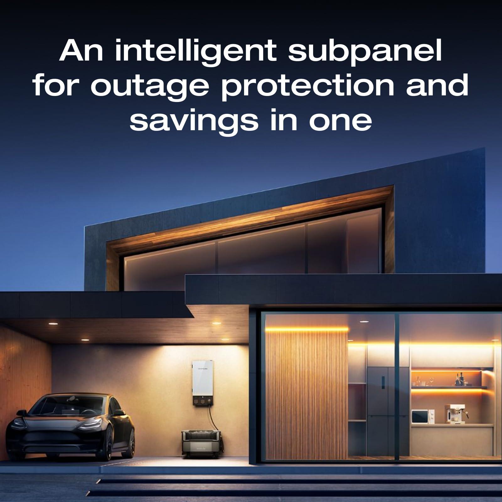 EF ECOFLOW Smart Home Panel 2, the Center of the Whole-home Backup Solution, Compatible with DELTA Pro Ultra, DELTA Pro 3, Solars and Gas Generators - Image 2