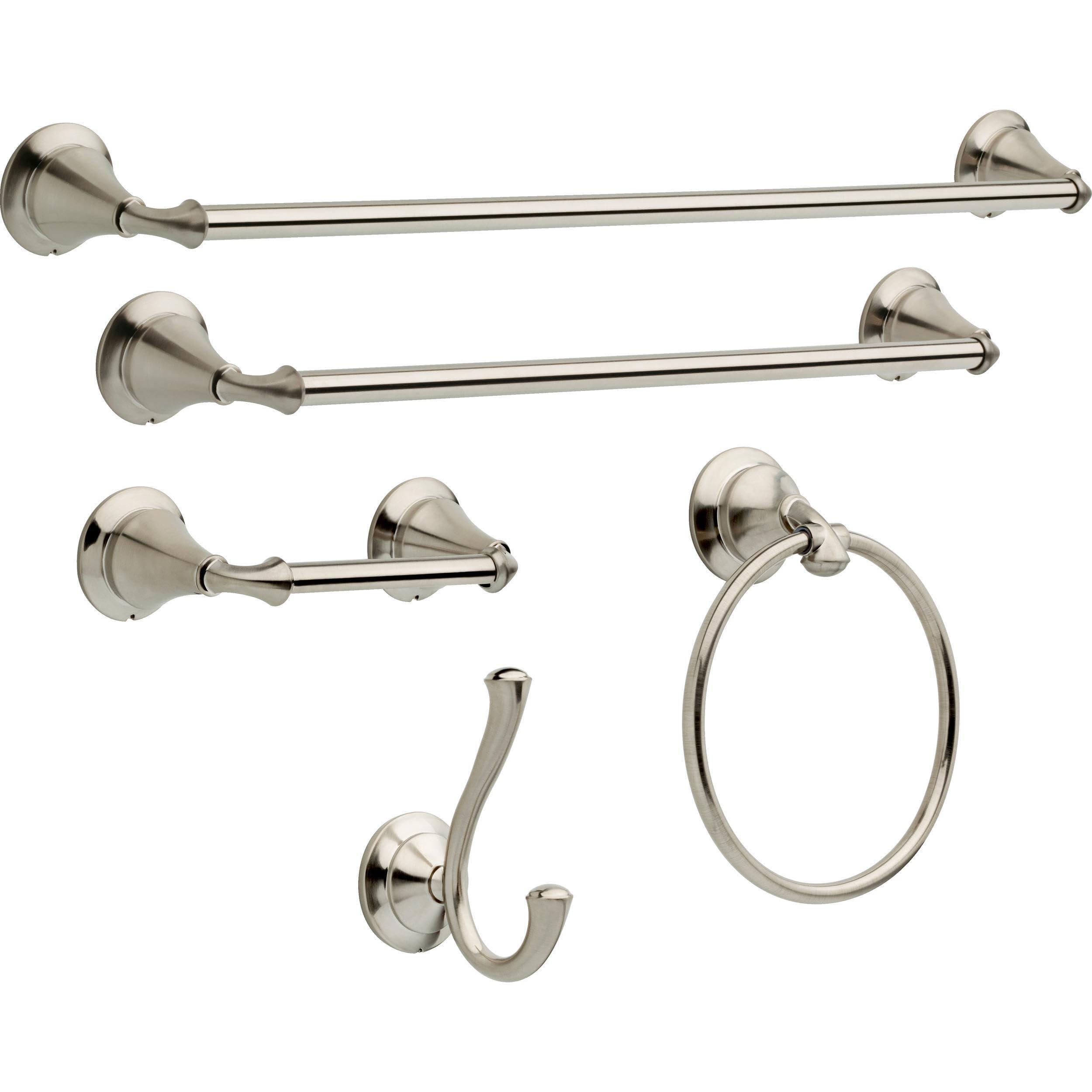 Delta Faucet 79450-SS Linden Toilet Paper Holder, 12 x 6 x 5 Inches, Brilliance Stainless Steel - Image 5