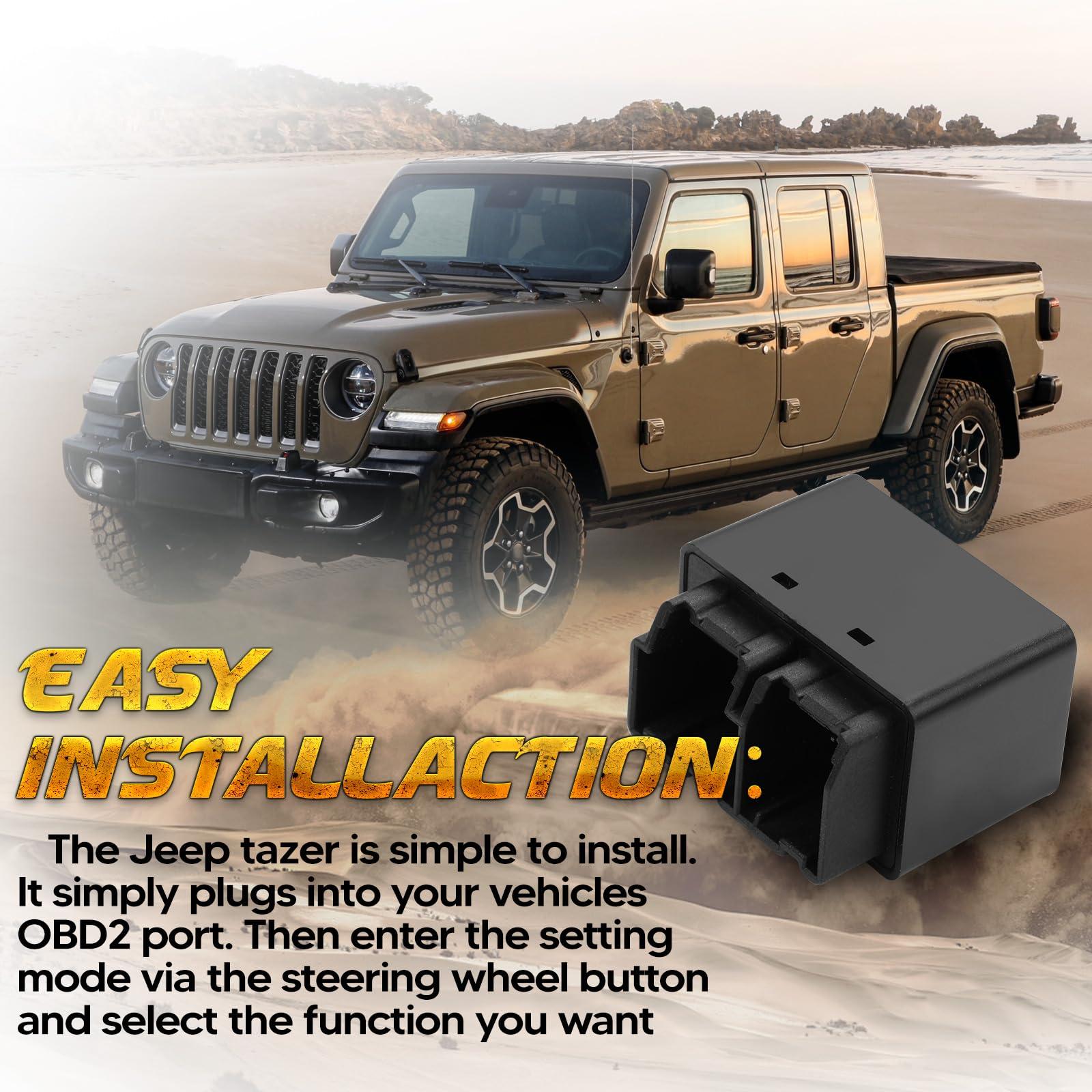 WildGear Tazer Mini Programmer Calibration Module Fit for 2018-2024 Jeep Wrangler JL, 2020-2024 Jeep Gladiator JT and 2021-2024 Jeep Wrangler 4XE - Image 6