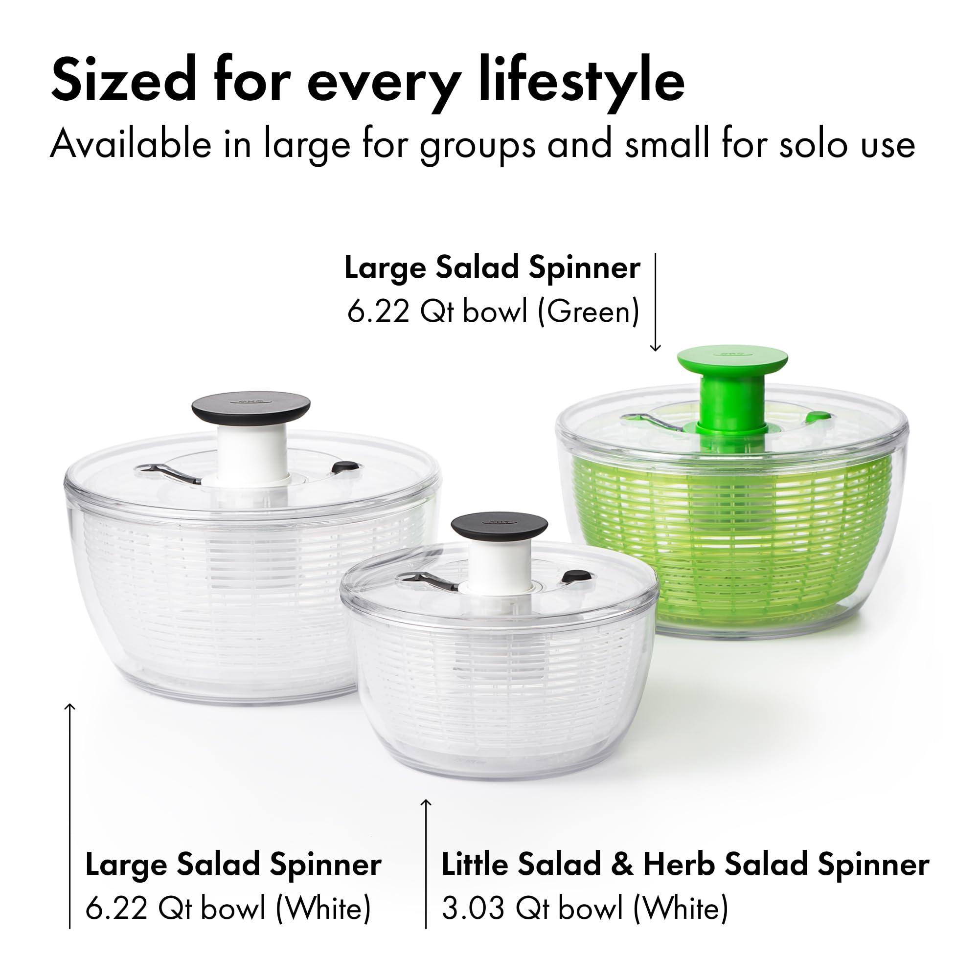 OXO Good Grips Salad Spinner, Fruit Washer and Lettuce Spinner - Image 9
