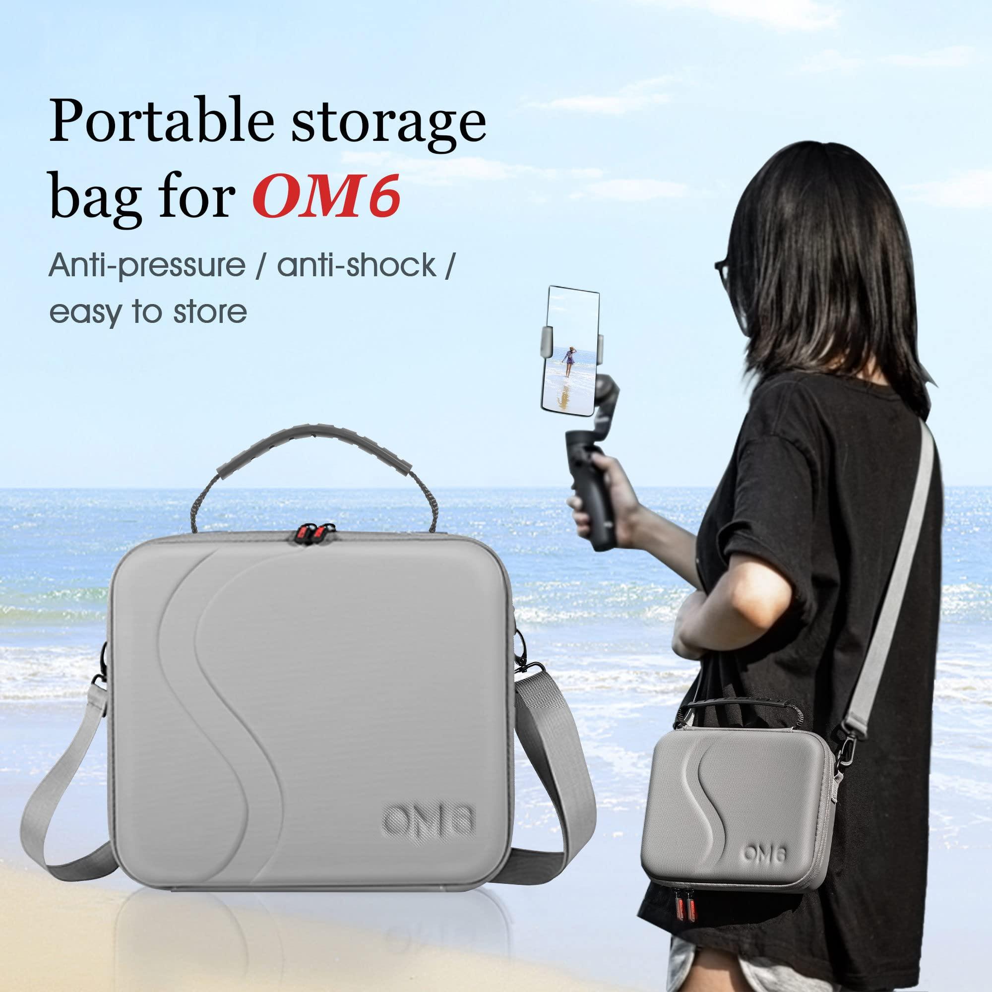 CENPIN Osmo Mobile 6 Case, Portable Storage Bag Hardshell Carrying Travel Case Fits DJI Osmo Mobile 6 Smartphone Gimbal Stabilizer and Accessories - Image 3