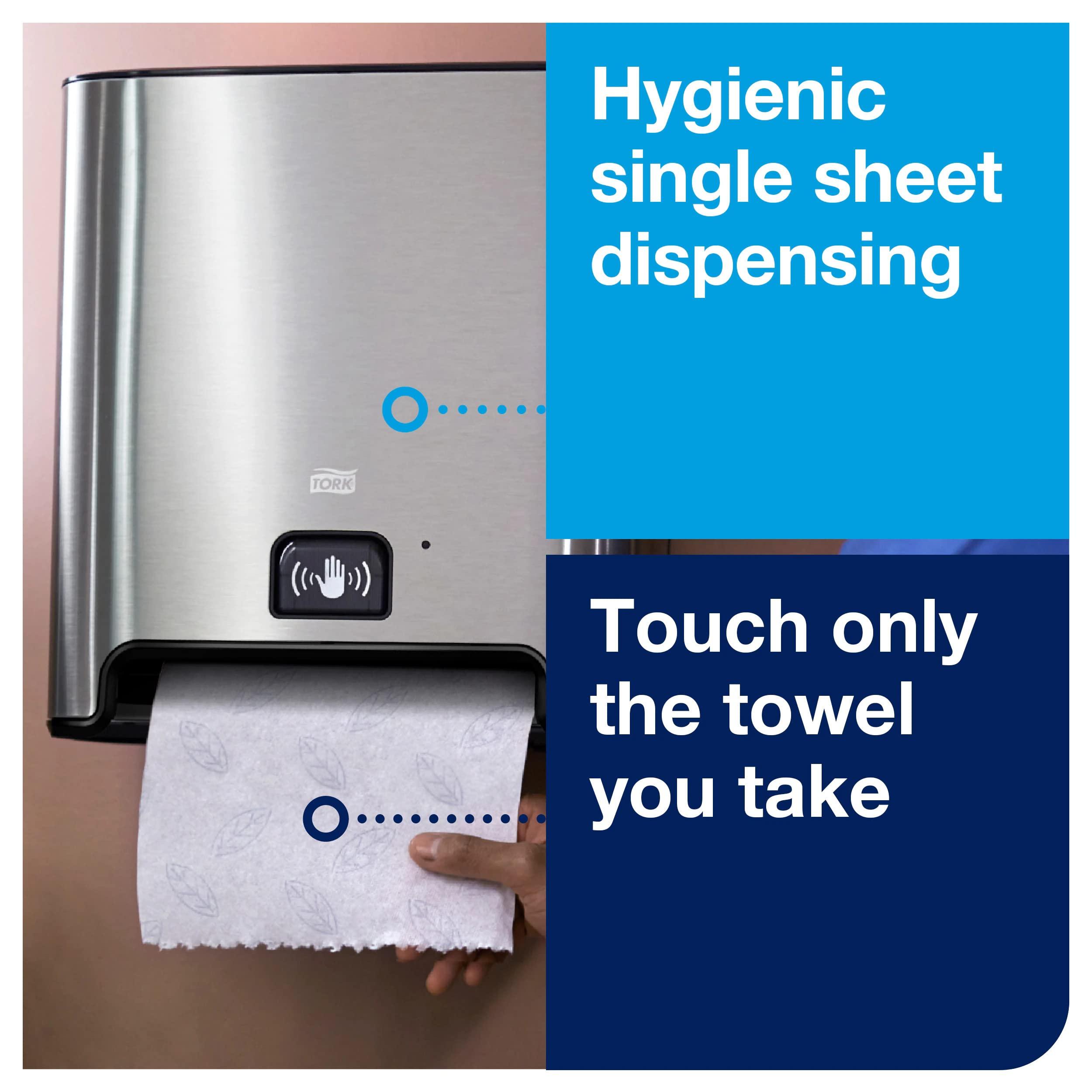 Tork Matic Hand Towel Roll Dispenser with Intuition Sensor, Stainless Steel, Image, H1, One-at-a-Time Dispensing - 461202 - Image 5