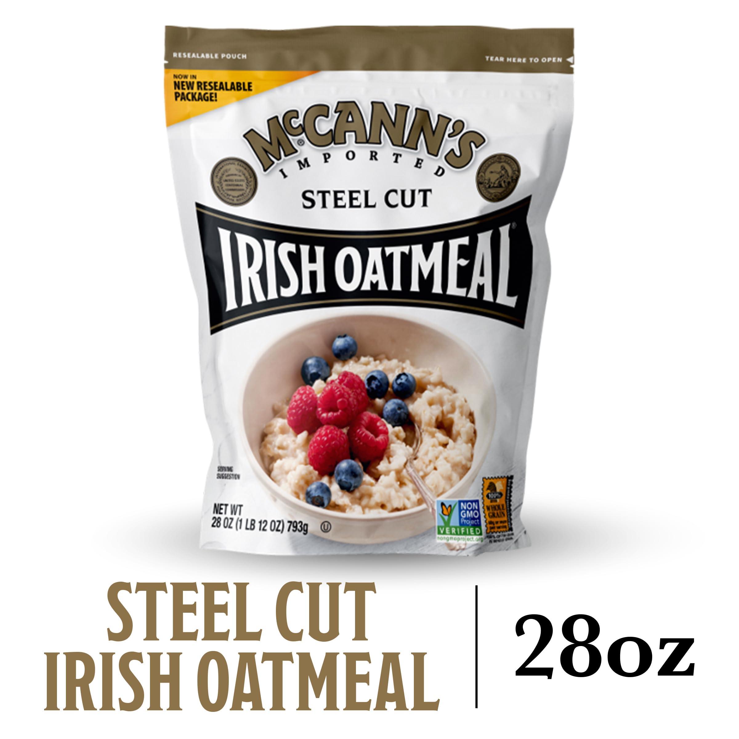 McCann's Irish Oatmeal, Traditional Steel Cut Oats, 28 Ounce Bag (Pack of 6) - Image 2