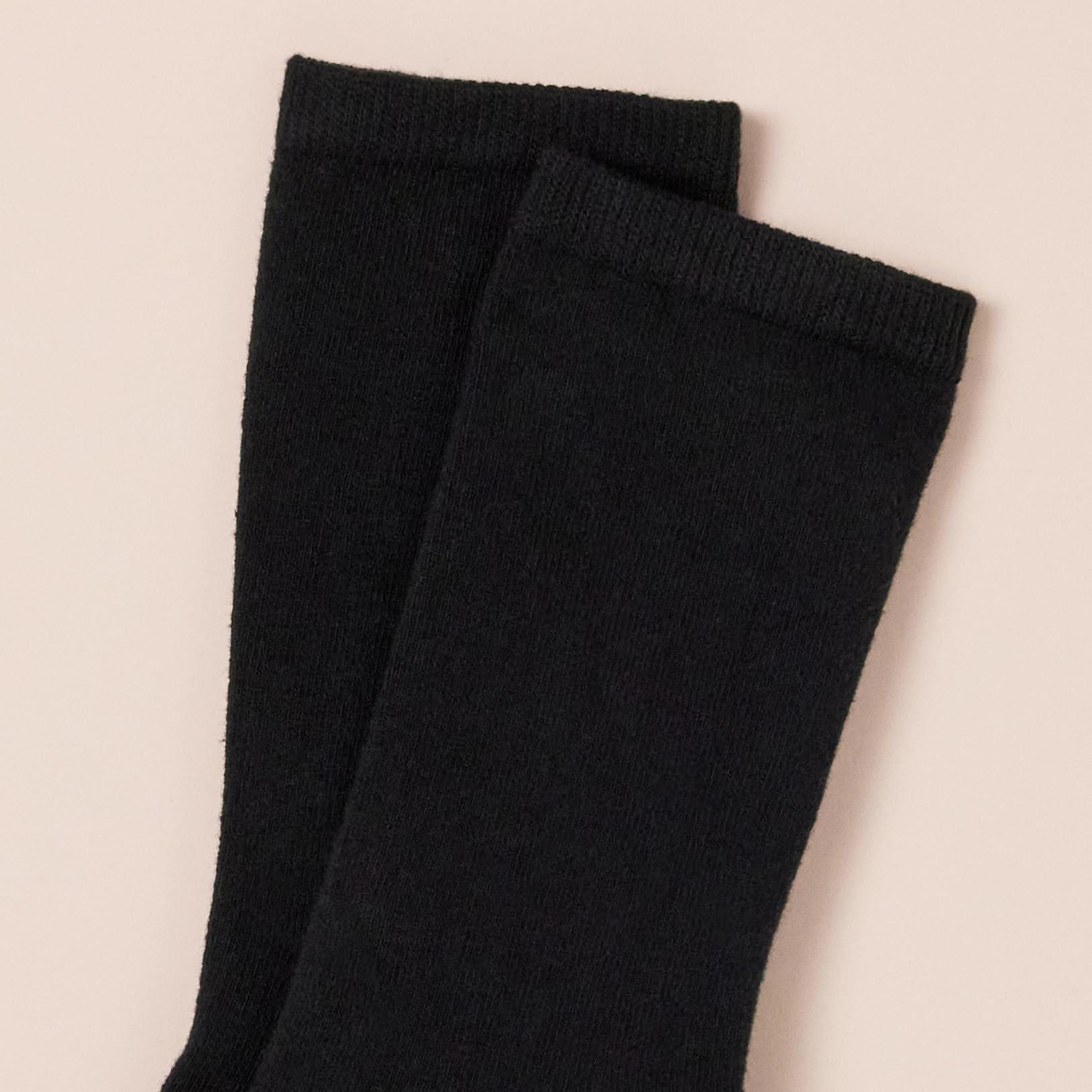 Amazon Essentials Women's Crew Socks, Cotton, 6 Pairs - Image 3