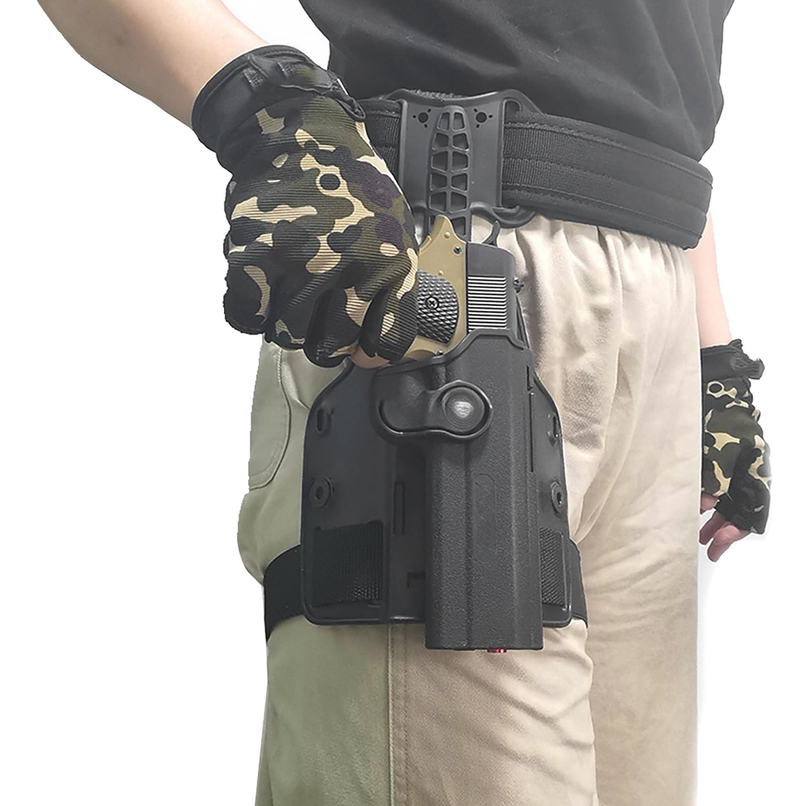 WGLILO Drop Flex Adapter with Single Strap Leg Platform for Gun Holsters, Adjustable Thigh Holster 6004, Drop Leg Panel - Image 2