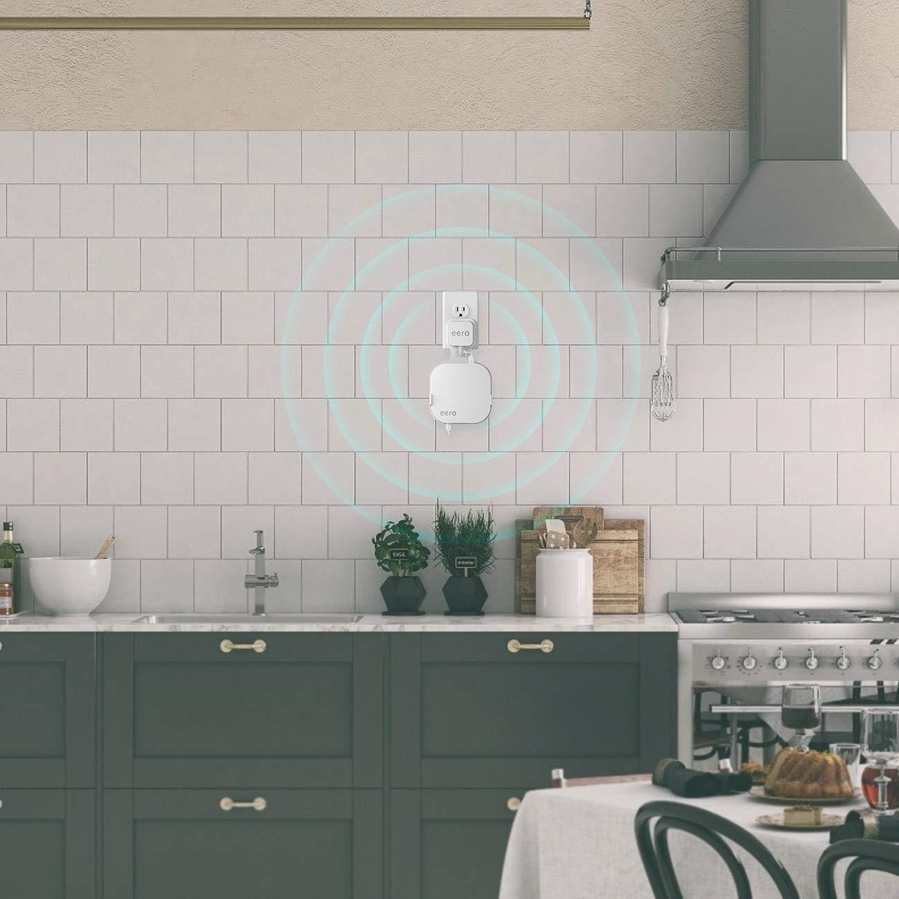 Wall Mount Holder for eero Pro Home WiFi System-Simple and Sturdy Wall Mount Holder Stand Bracket (NOT for eero 6 or eero pro 6), Without Messy Wires (White(3 Pack)) - Image 6