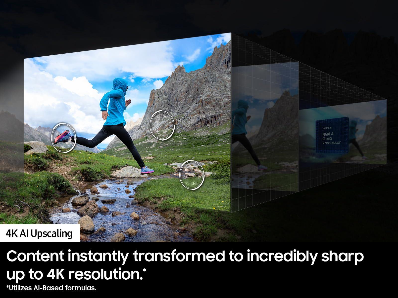SAMSUNG 48-Inch S90D Series OLED Smart TV QN48S90D, Alexa Built-in, 4K, 4K AI Upscaling, 2024 Model, Class, HDR, w/Dolby Atmos, Object Tracking Sound Lite, Motion Xcelerator, Real Depth Enhancer - Image 9