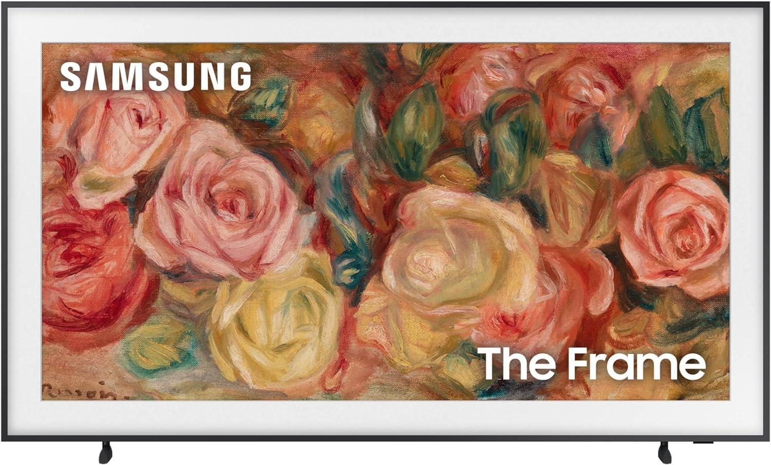Samsung (Renewed) 55-in LS03D The Frame Lifestyle Smart TV - QN55LS03DAFXZA (2024)