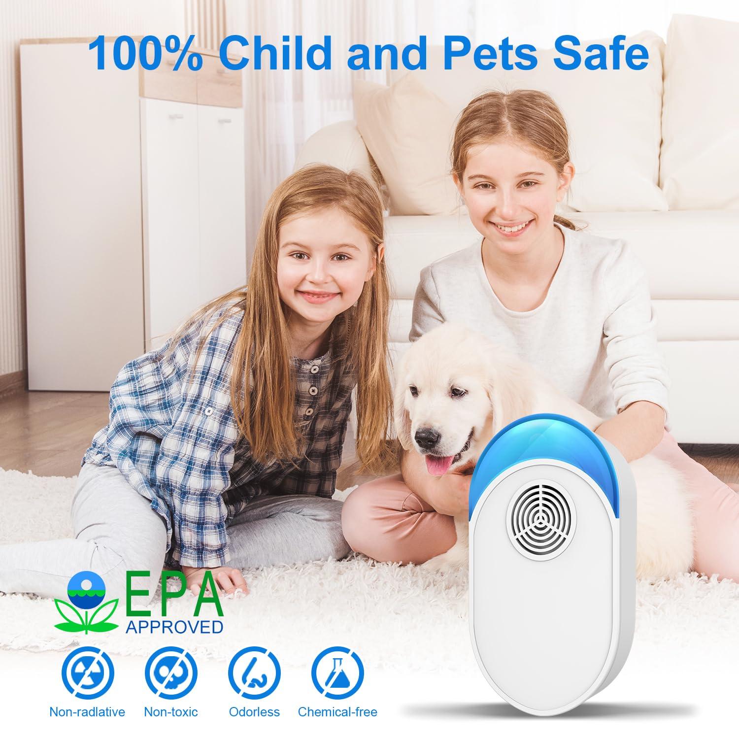 2025 Upgraded Ultrasonic Repeller 6 Packs, Indoor Ultrasonic Repellent for Roach, Rodent, Mouse, Bugs, Ant, Mosquito, Mice, Spider, Electronic Plug in Pest Control - Image 5