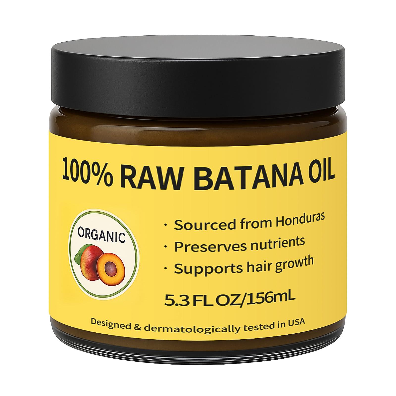 EverBliss New Batana Oil for Hair Growth - Dr. Sebi's Organic Batana Oil 100% Pure For Hair Regrowth, Repair Split Ends,Prevent Hair Loss, Natural Thickening Treatment for Men/Women - Image 1