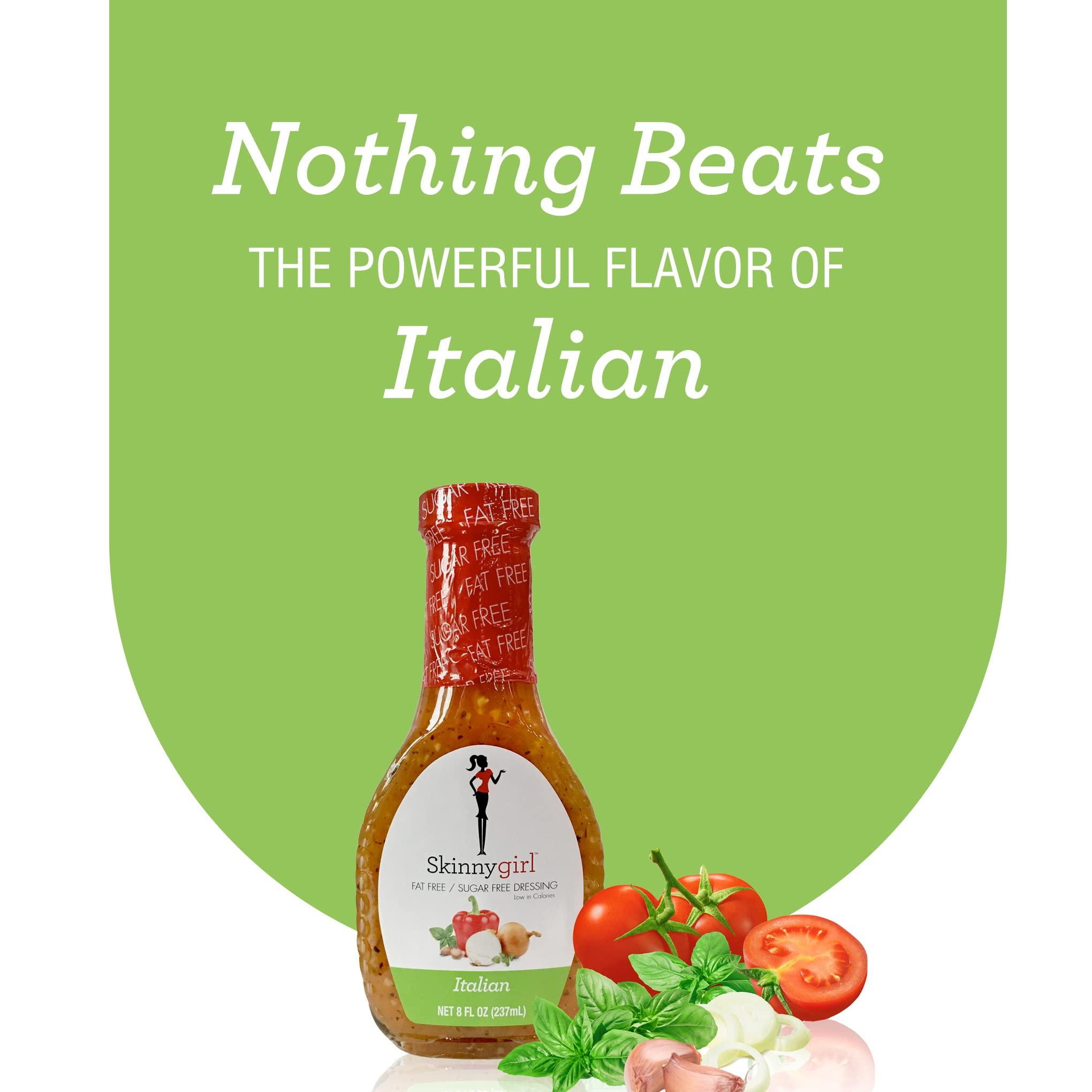Skinnygirl Fat-Free Salad Dressing, Sugar-Free Italian, 8 Ounce - Image 8