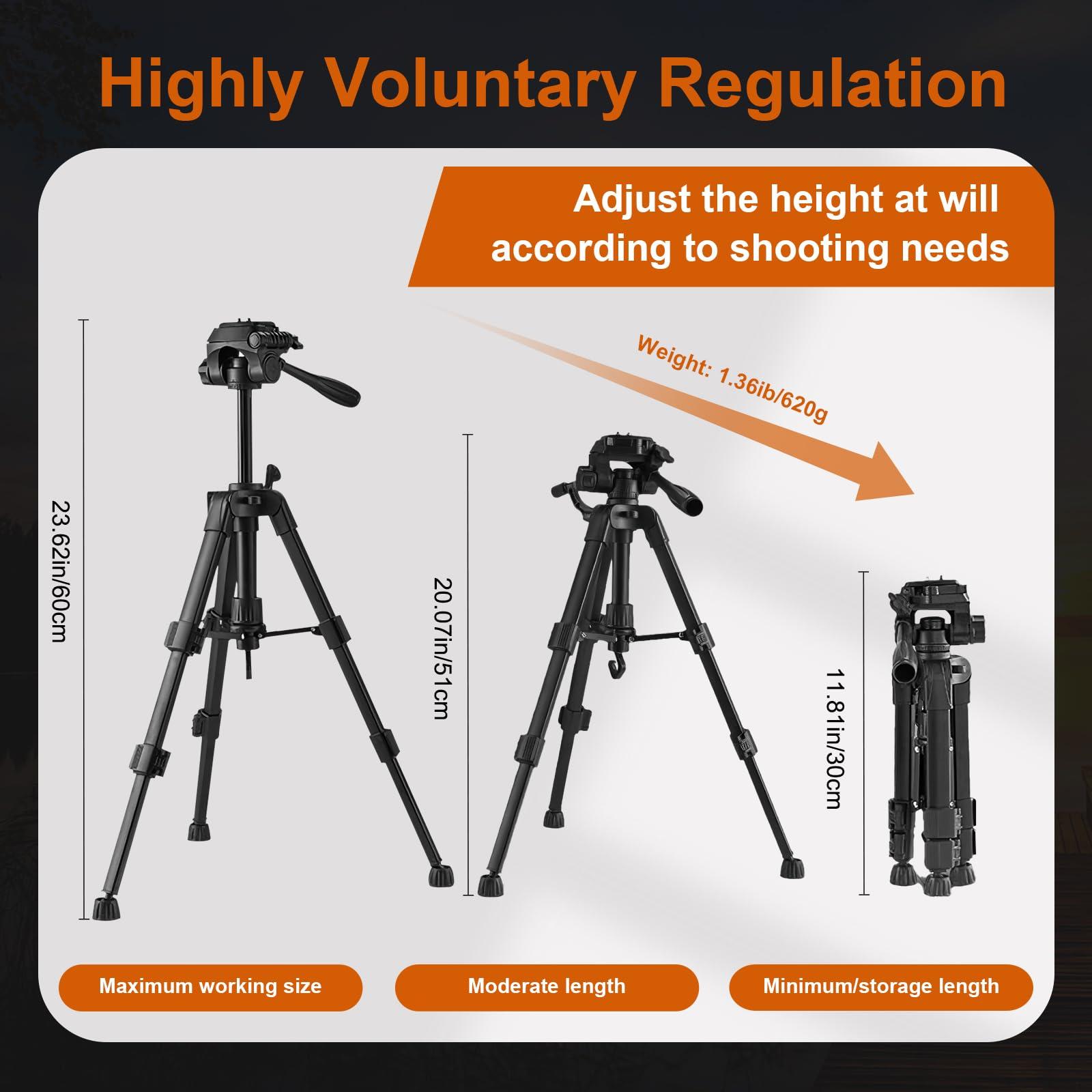 10-30×50 HD Zoom Binoculars for Adults with Upgraded Phone Adapter, Tripod and Tripod Adapter,Clear Low Light Vision at Night Waterproof High Powered Binocular for Bird Watching Travel - Image 5