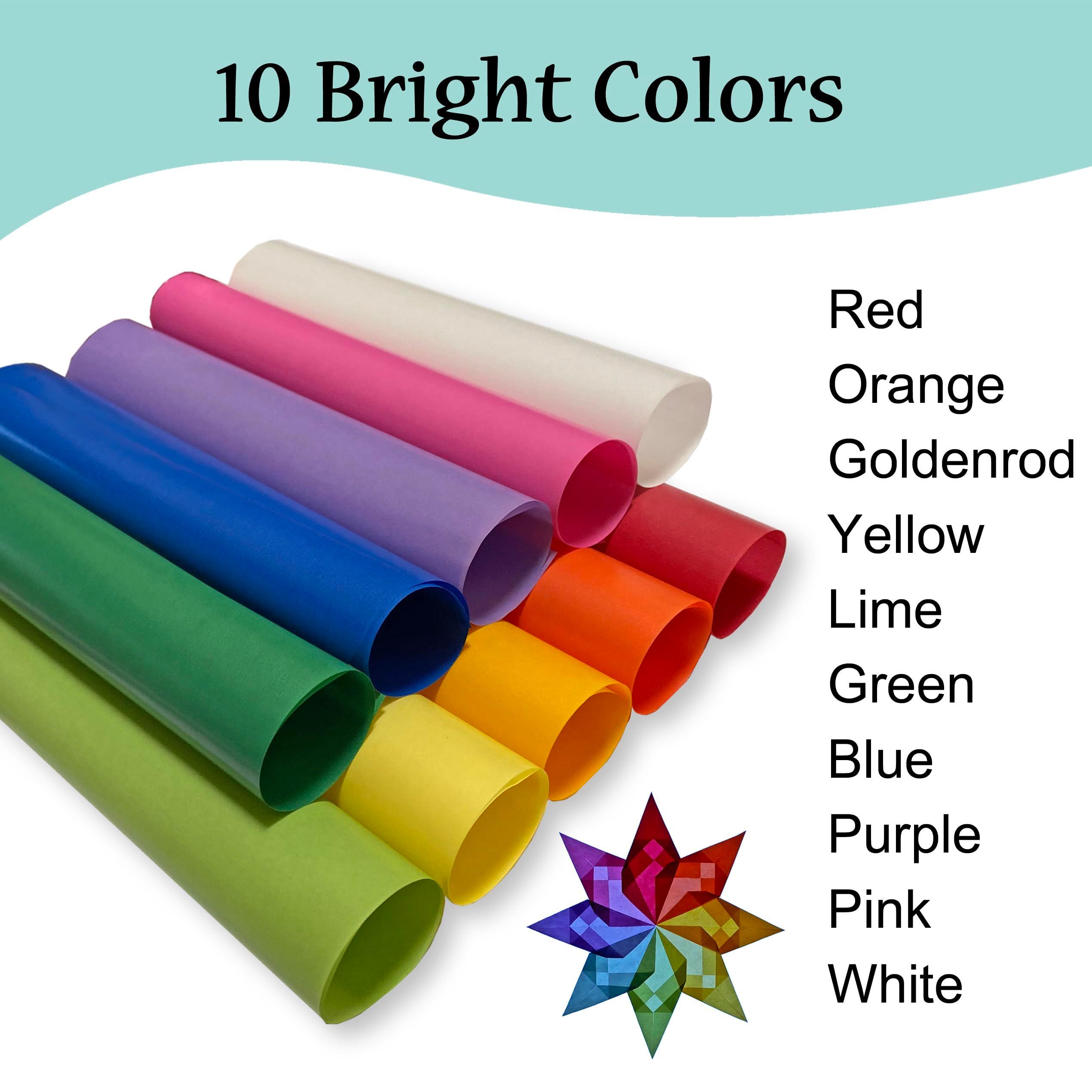 Translucent Wax Paper, Kite Paper, Glassine Papers. Suitable for Making Window Stars, Waldorf Stars - Image 3