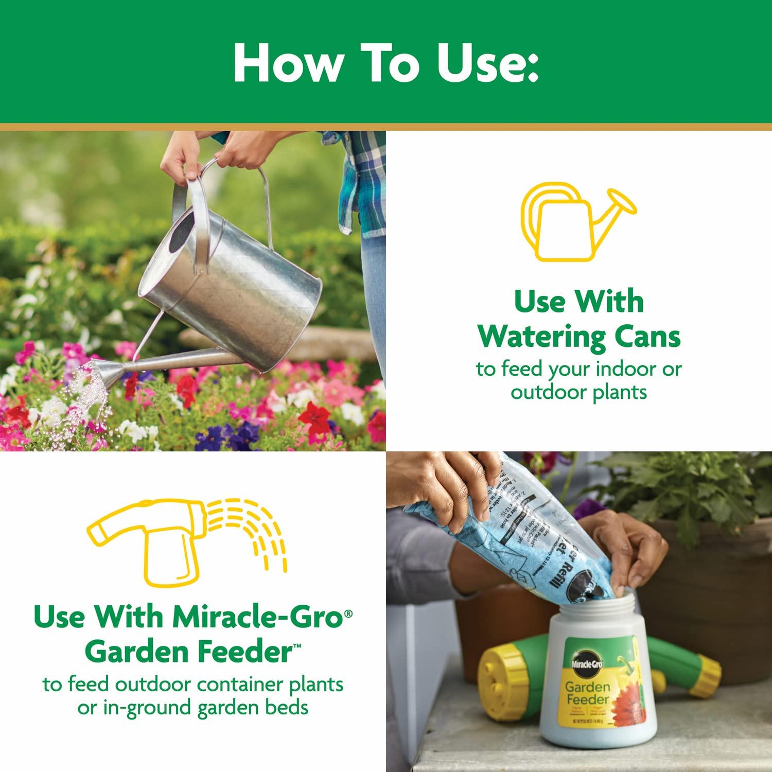 Miracle-Gro Water Soluble All Purpose Plant Food, Plant Fertilizer for Indoor or Outdoor Plants, Roses, Flowers, Houseplants, Vegetables and Trees, 10 lb. - Image 7