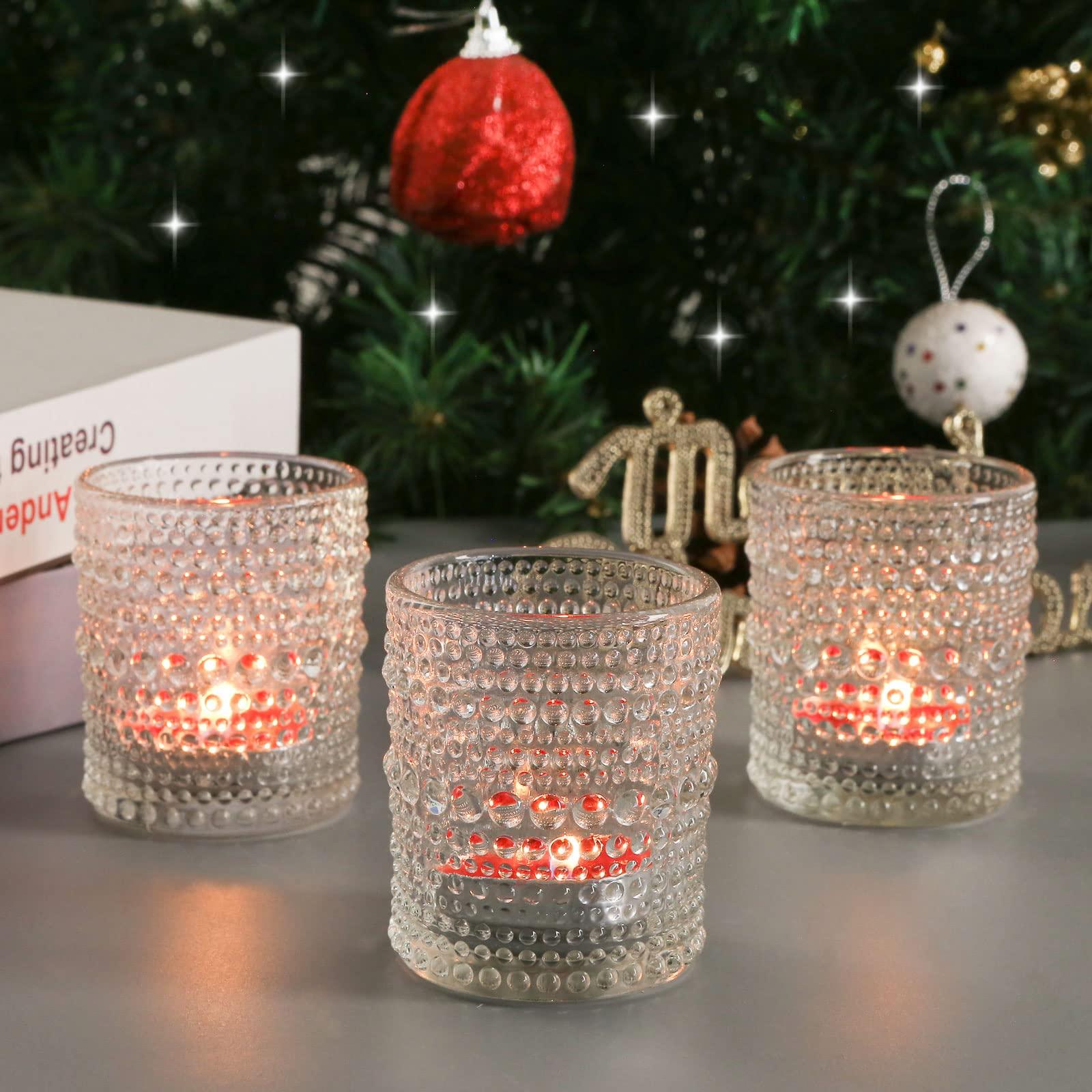 36 Pcs Votive Candle Holders for Table Centerpiece, DIY Wax Filling Clear Glass Tea Light Candle Holders Sets, Tealight Candle Holders for Wedding Decor Home Decoration（Clear,36） - Image 7