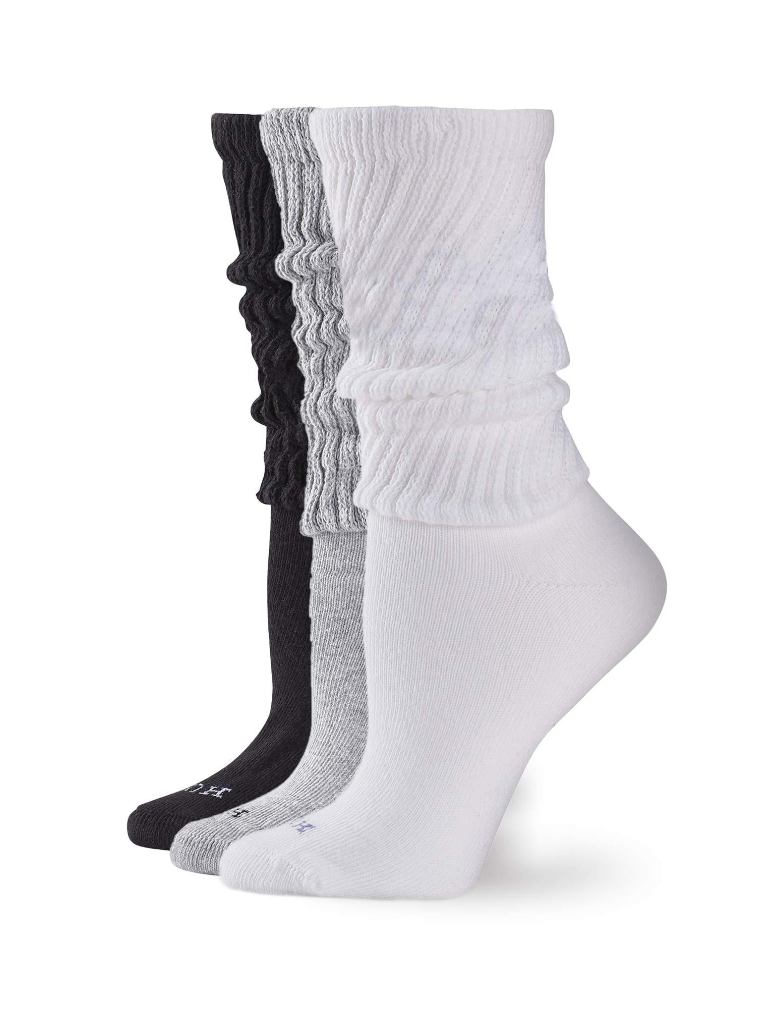 HUE Women's Slouch Sock 3 Pair Pack
