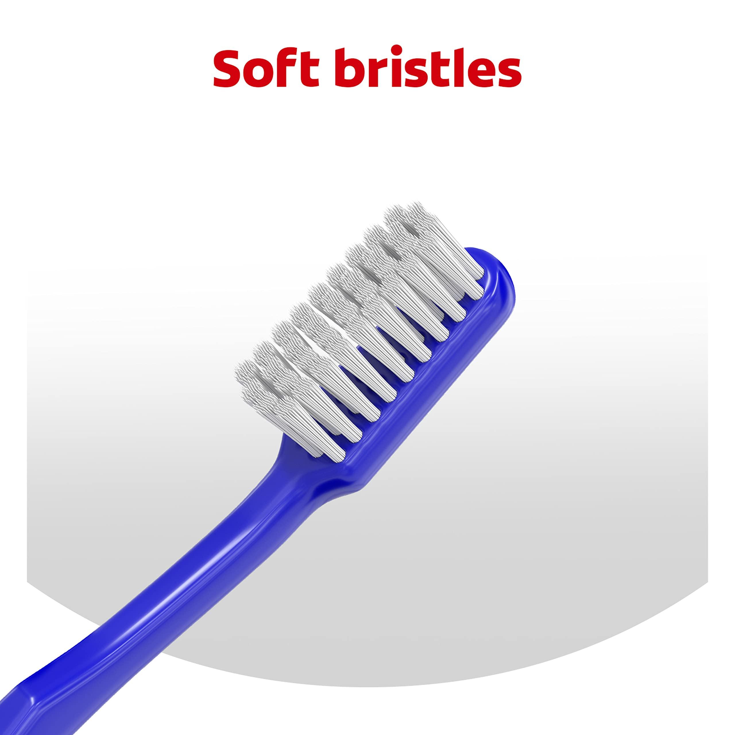 Colgate Soft Toothbrushes, Bulk Toothbrushes, Individually Wrapped Toothbrushes for Adults, Case of 144 - Image 4