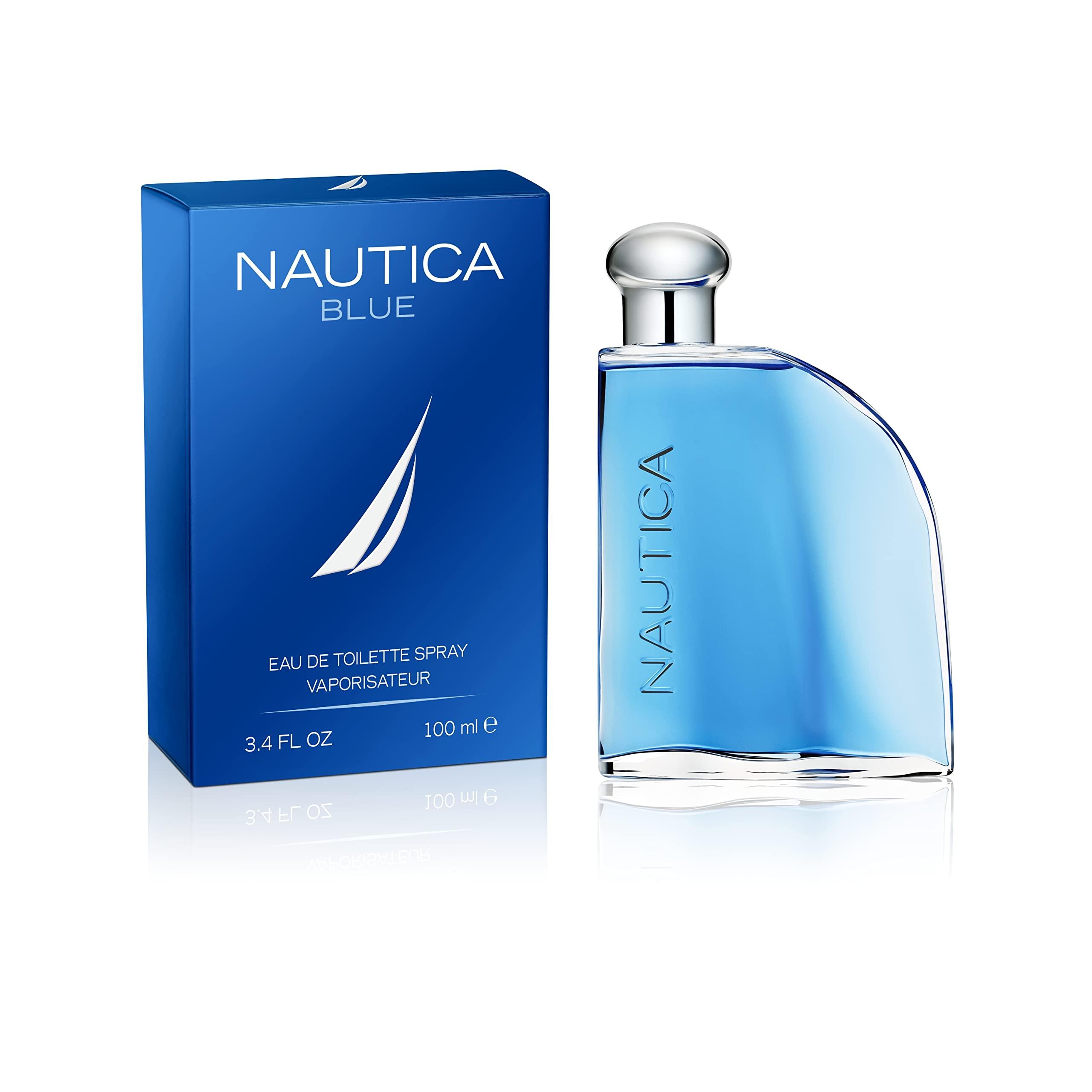Nautica Blue Eau de Toilette 3.4 fl oz (Pack of 1), Notes of Basil, Jasmine, and Cedarwood, Men's Fragrance, Long Lasting, Everyday Fragrance, Travel Size - Image 2