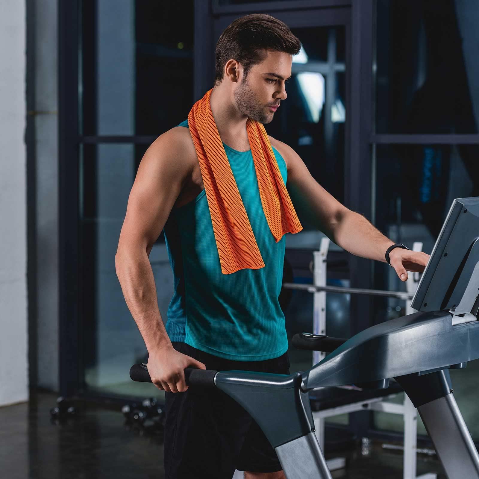 Redbaker 90 Pack Cooling Towels Bulk for Neck and Face 40" x 12" Ice Cool Towel Multicolored Microfiber Sweat Rag for Gym Workout Running Yoga Fitness Travel Outdoor Sports - Image 2