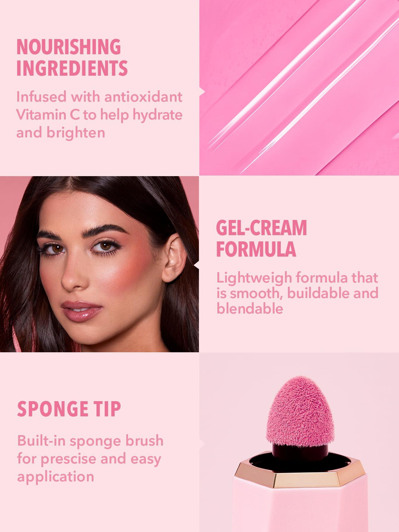 SHEGLAM Color Bloom Liquid Blush Makeup for Cheeks Matte Finish - Petal Talk - Image 7