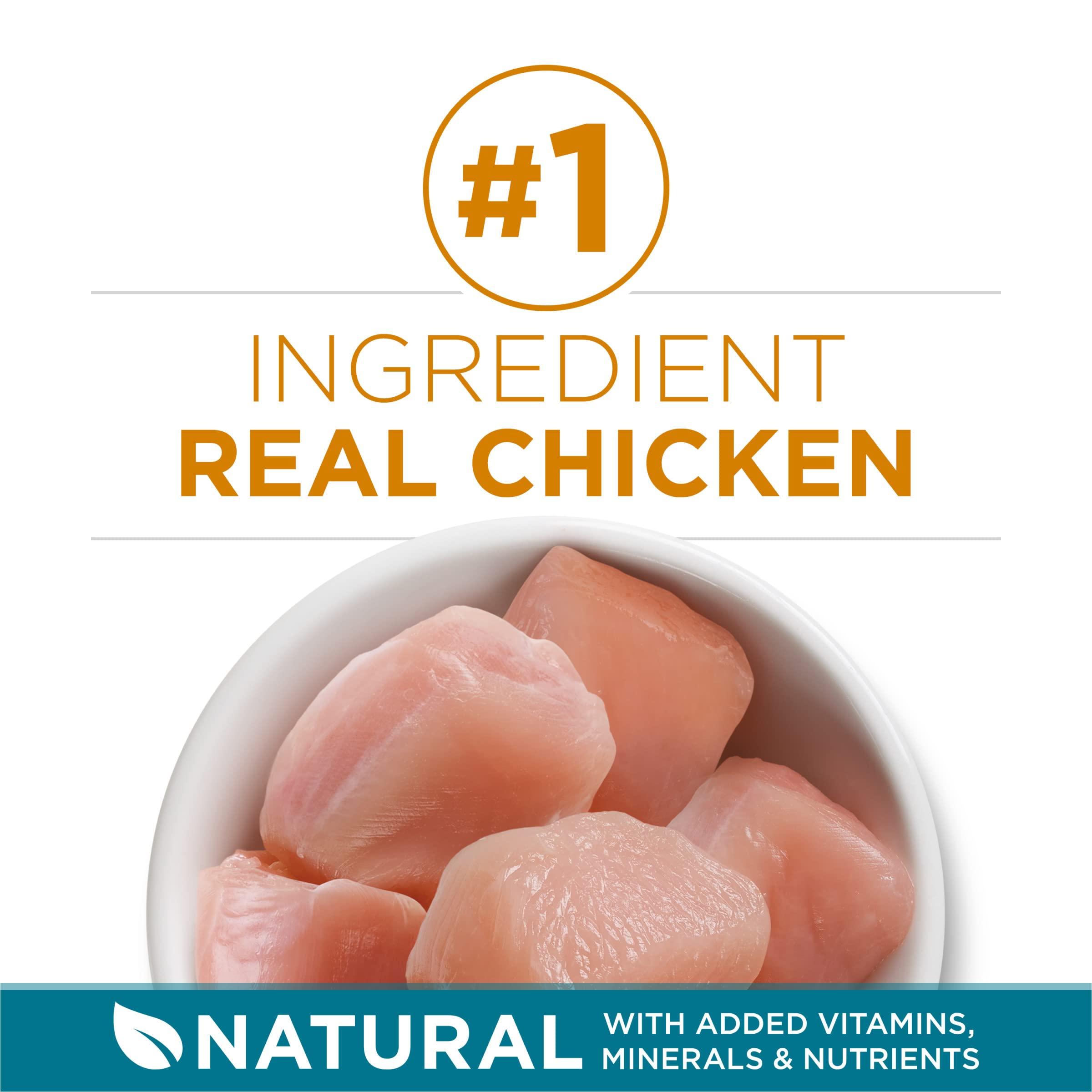 Purina ONE Natural Dry Cat Food, Tender Selects Blend With Real Chicken - 7 lb. Bag - Image 2