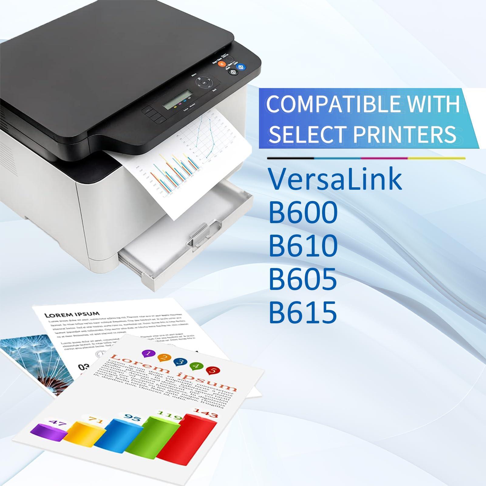 B600/B610 106R03944 Toner Cartridge Compatible for Xerox B600 B610 106R03944 Toner Cartridges Replacement for Xerox VersaLink B600 B610 B605 B615 Printers - Image 2