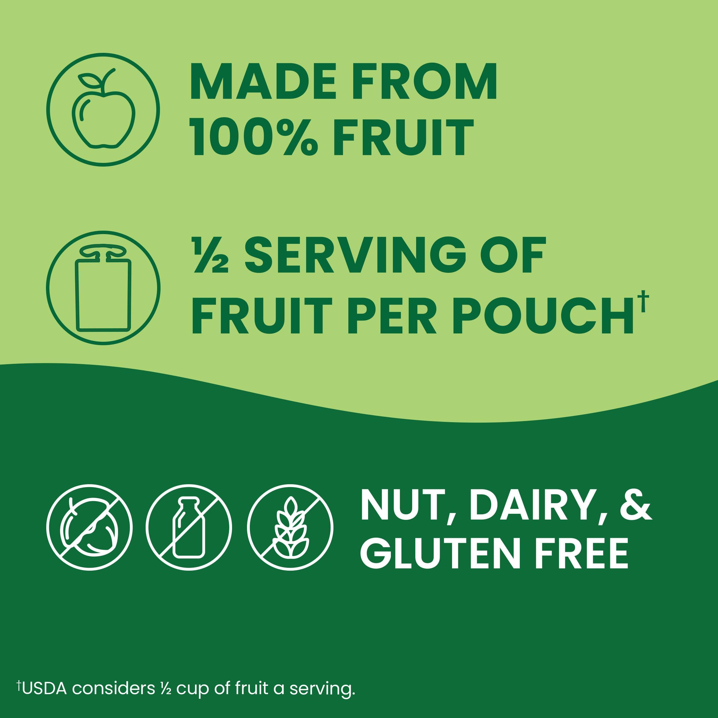GoGo squeeZ Applesauce and Fruit Puree, Apple Banana, 3.2 oz (Pack of 48), Unsweetened Fruit Snacks for Kids, Gluten Free, Nut Free and Dairy Free, Recloseable Cap, BPA Free Pouches - Image 4