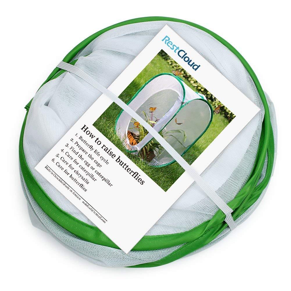 3-Pack Insect and Butterfly Habitat Cage Terrarium Pop-up Butterfly Enclosure (3 x 15.7 x 15.7 x 23.6") - Image 7