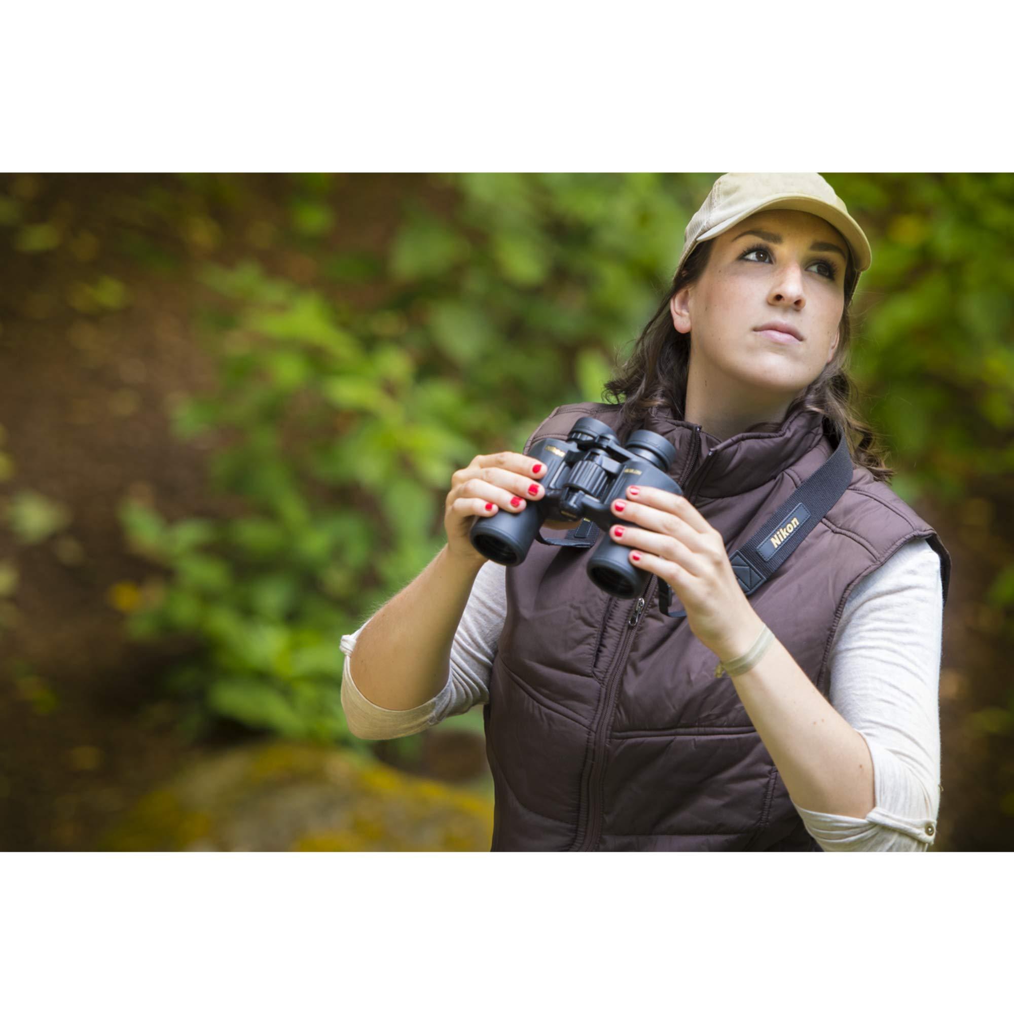 Nikon ACULON A211 10x42 Binocular | Multilayer coating, Porro prism Binocular with turn and slide eyecups, Tripod Adaptable | Official Nikon USA Model - Image 4