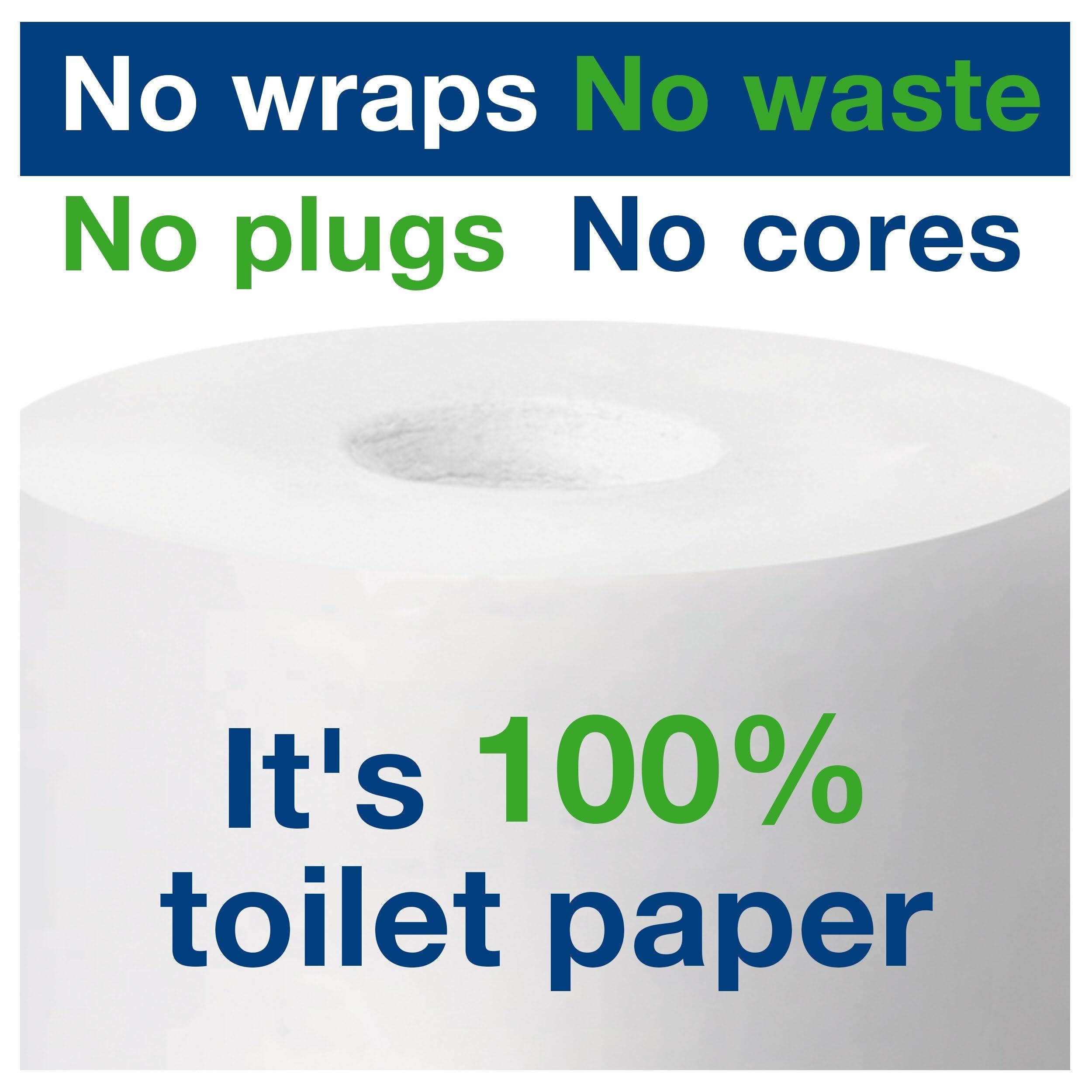 Tork Coreless High-Capacity Toilet Paper Roll White T7, Advanced, 2-Ply, 36 x 1000 Sheets, 472880 - Image 11