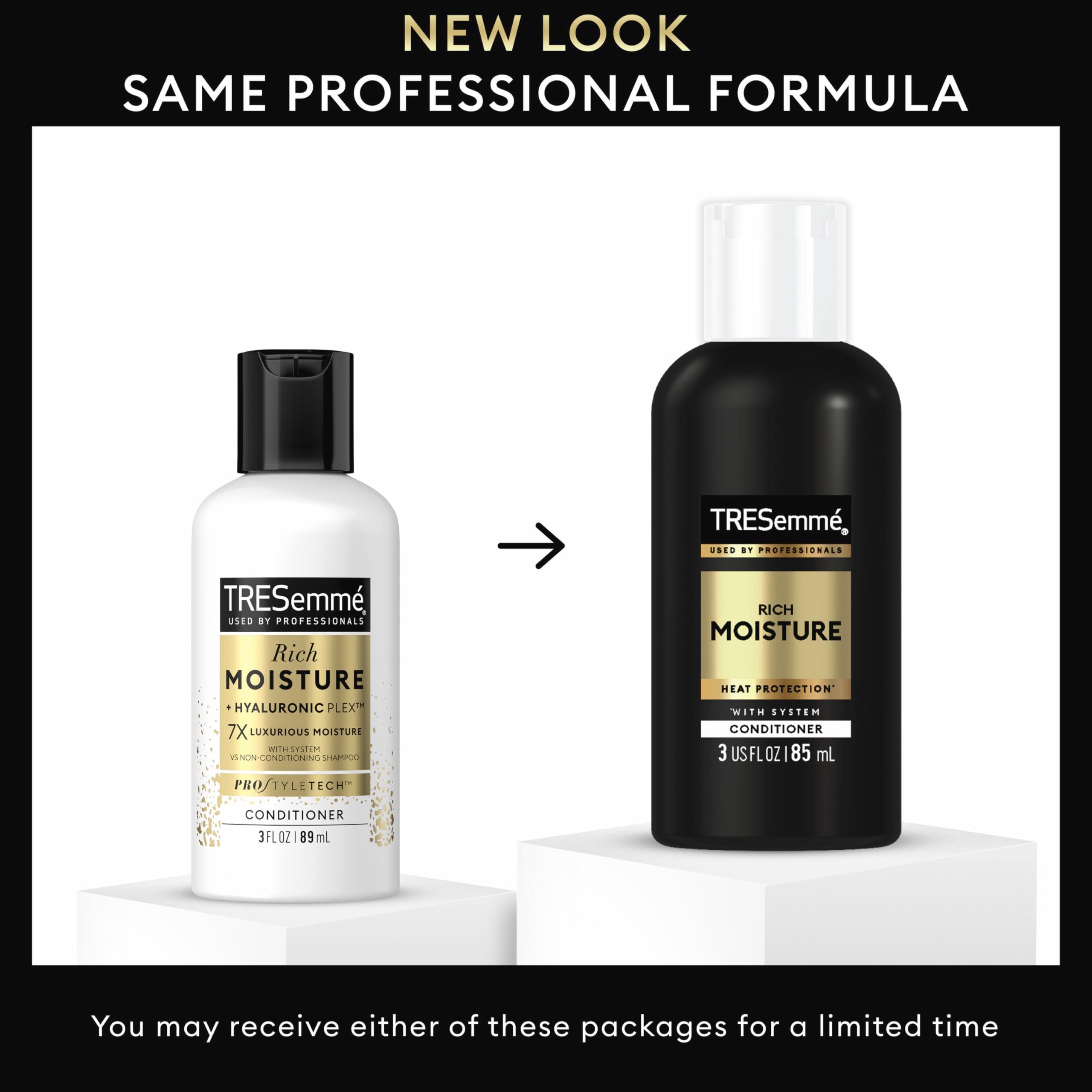 TRESemmé Rich Moisture Hydrating Conditioner for Dry Hair Formulated With Pro Style Technology 3 oz Fl Oz - Image 3