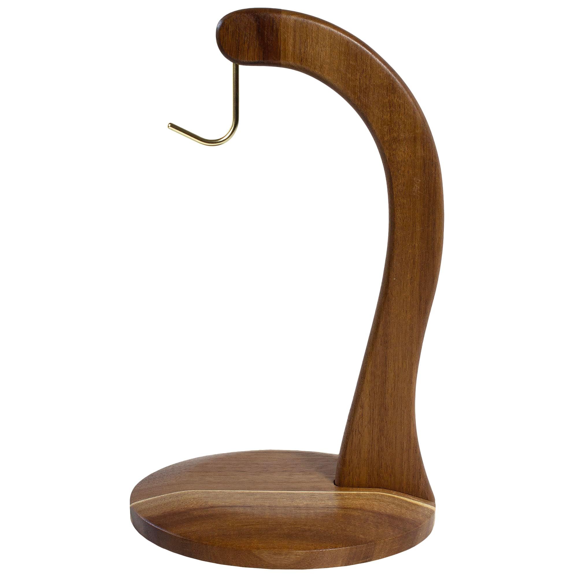 Totally Bamboo Rock & Branch Acacia Wood Banana Holder, Wooden Banana Hanger Stand with Metal Hook - Image 7