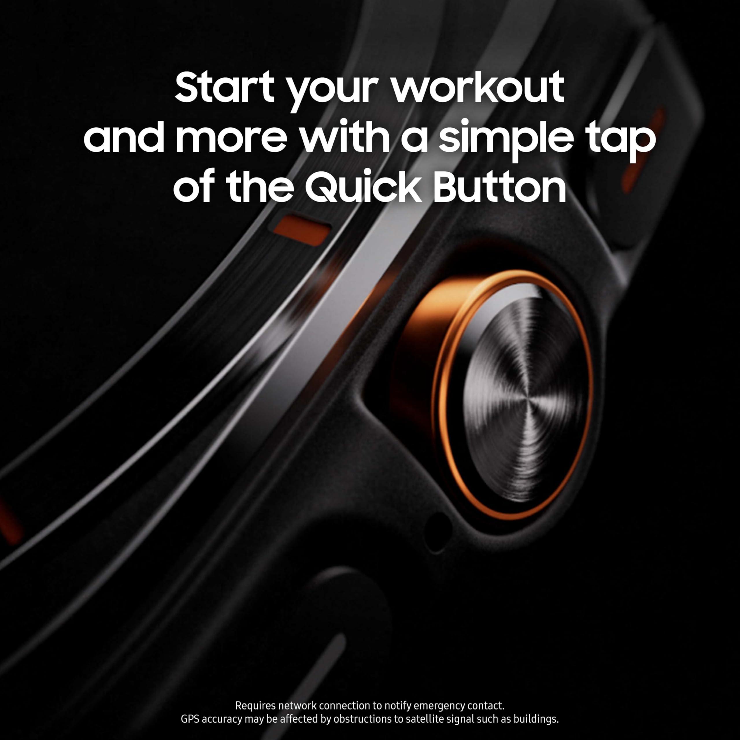 SAMSUNG Galaxy Watch Ultra 47mm LTE AI Smartwatch w/Energy Score, Wellness Tips, Heart Rate Tracking, Sleep Monitor, Fitness Tracker, GPS, 2024,Titanium Gray [US Version, 1Yr Manufacturer Warranty] - Image 5