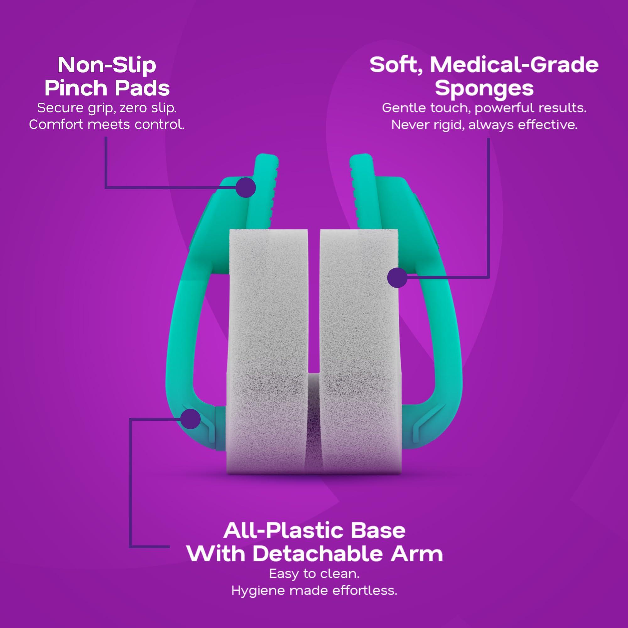 NasaClip Nosebleed Treatment for Kids 2-13 – Hands-Free Nasal Relief, Stop a Nosebleed Fast – ER Doctor Designed for Healthcare Pro, Sports or Home Use – 1 Reusable Device with 7 Sponges & Case - Image 3