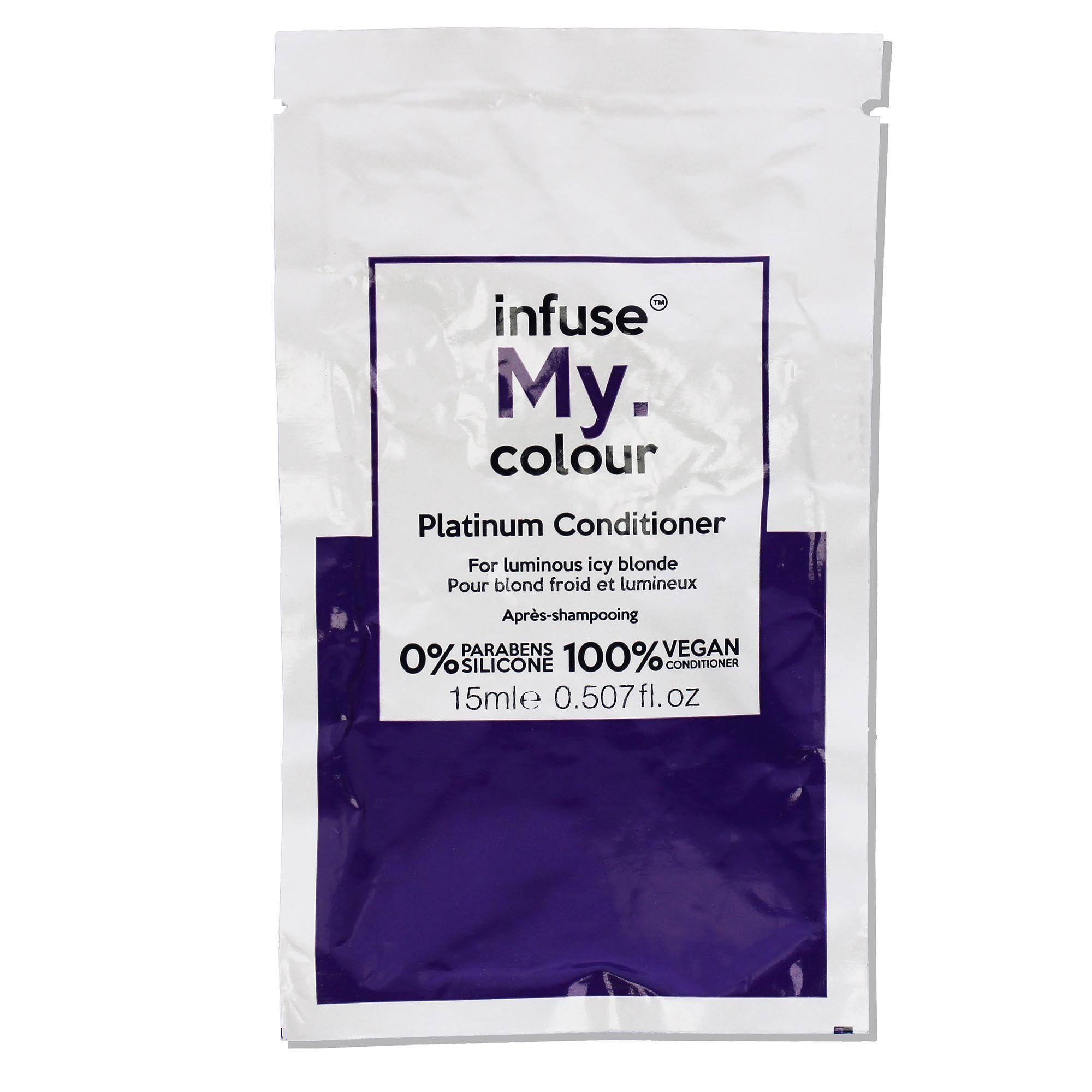 infuse my. colour Platinum Conditioner Unisex 15 ml - Image 1