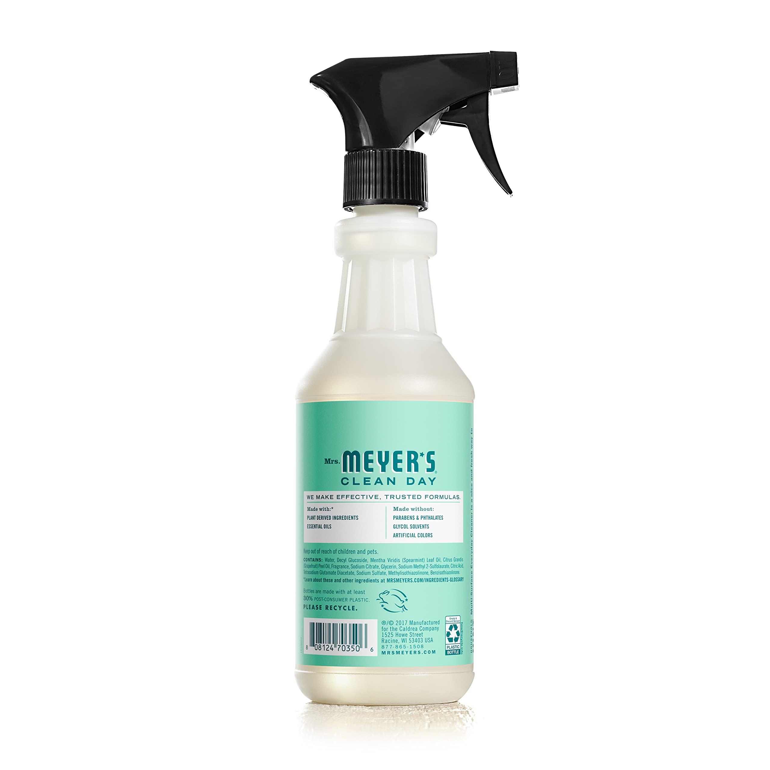 MRS. MEYER'S CLEAN DAY All-Purpose Cleaner Spray, Limited Edition Mint, 16 fl. oz - Pack of 3 - Image 2
