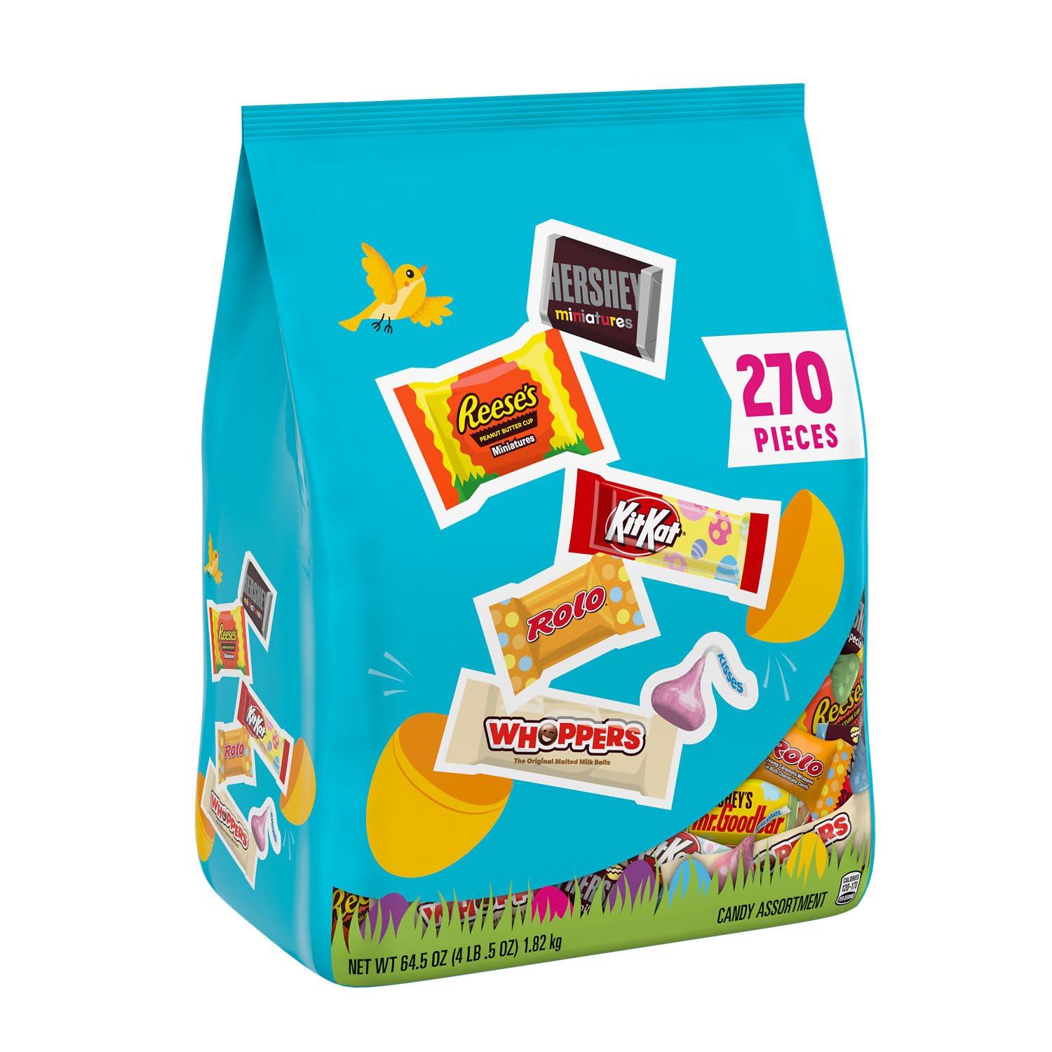 Hershey Assorted Flavored, Easter Candy Bulk Bag, 64.5 oz (270 Pieces) - Image 4