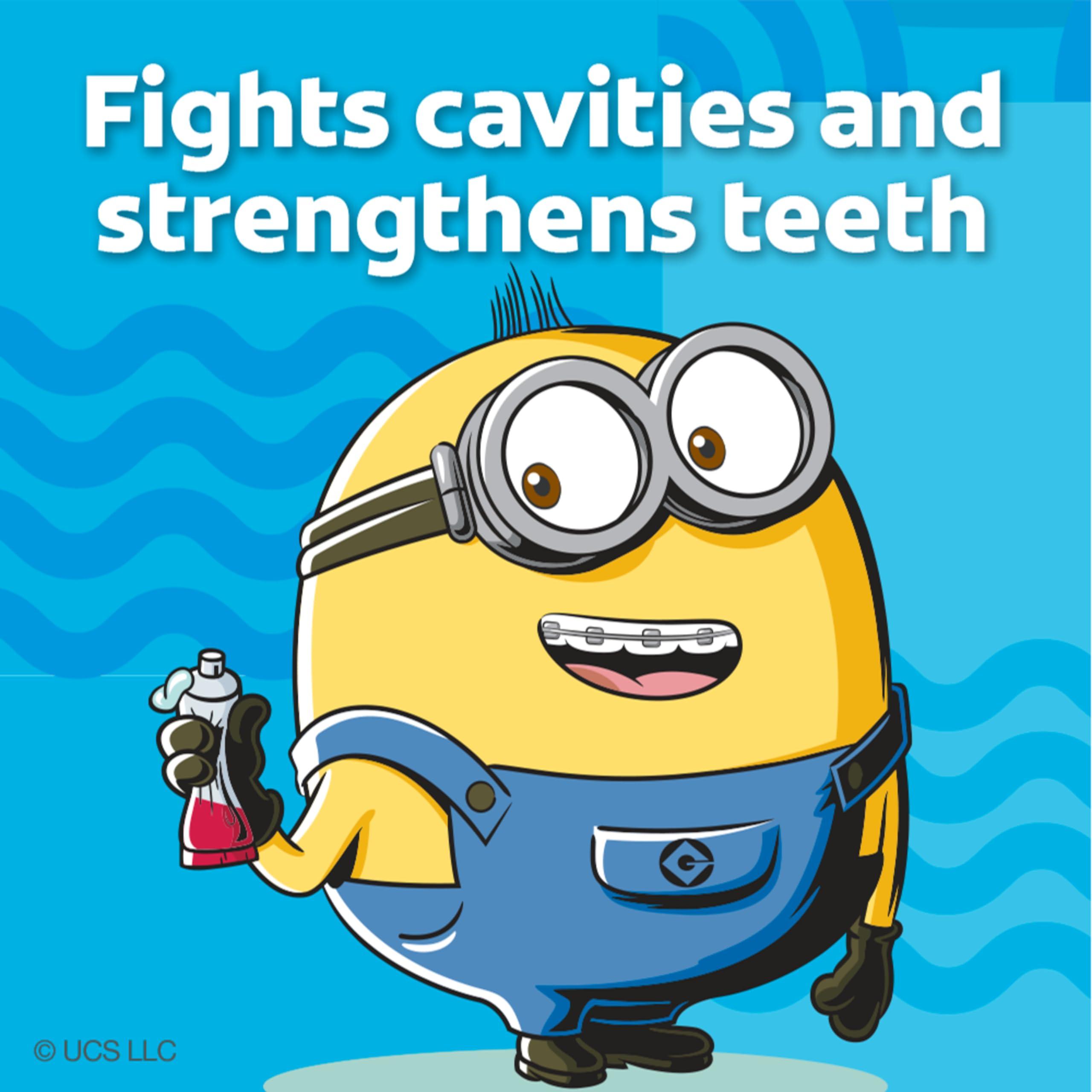 Colgate Kids Toothpaste with Anticavity Fluoride, Minions, ADA-Accepted Fluoride Toothpaste, 4.6 Ounce Tube, 4 Pack - Image 6