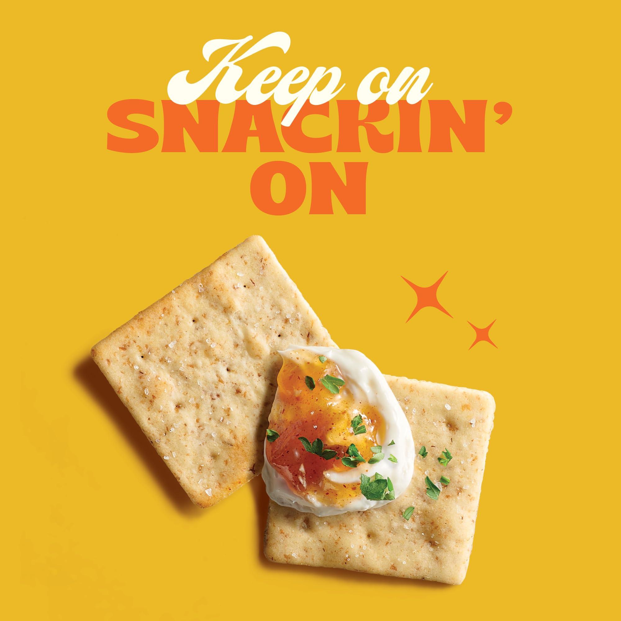 Back to Nature - Crispy Wheat Crackers - Real Ingredients like Wheat Flour & Sea Salt - Non-GMO - 6.5 Ounce - Image 3