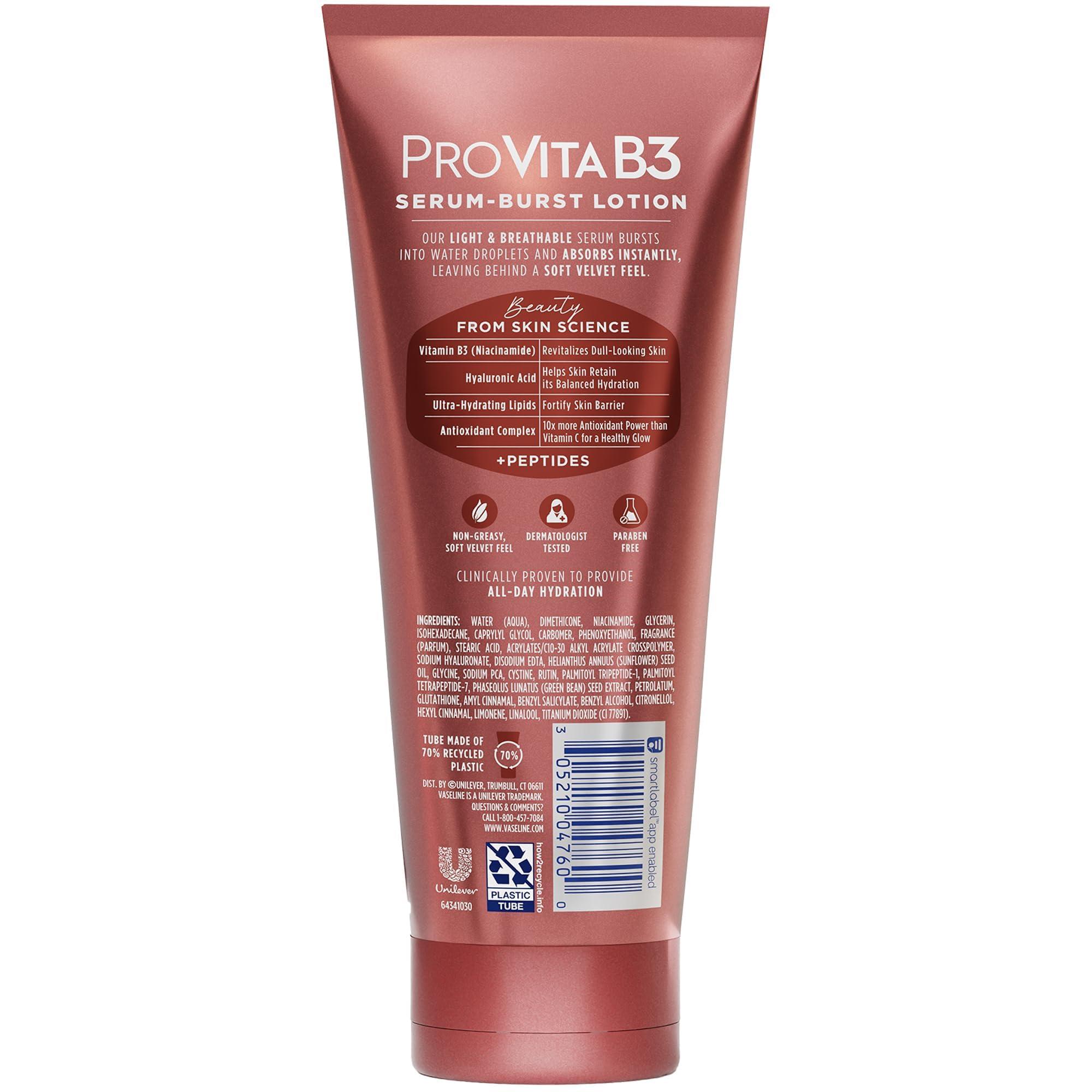 Vaseline Lotion, Pro VitaB3 Serum-Boost, Supple & Soft 7.5 2-Pack - Image 2
