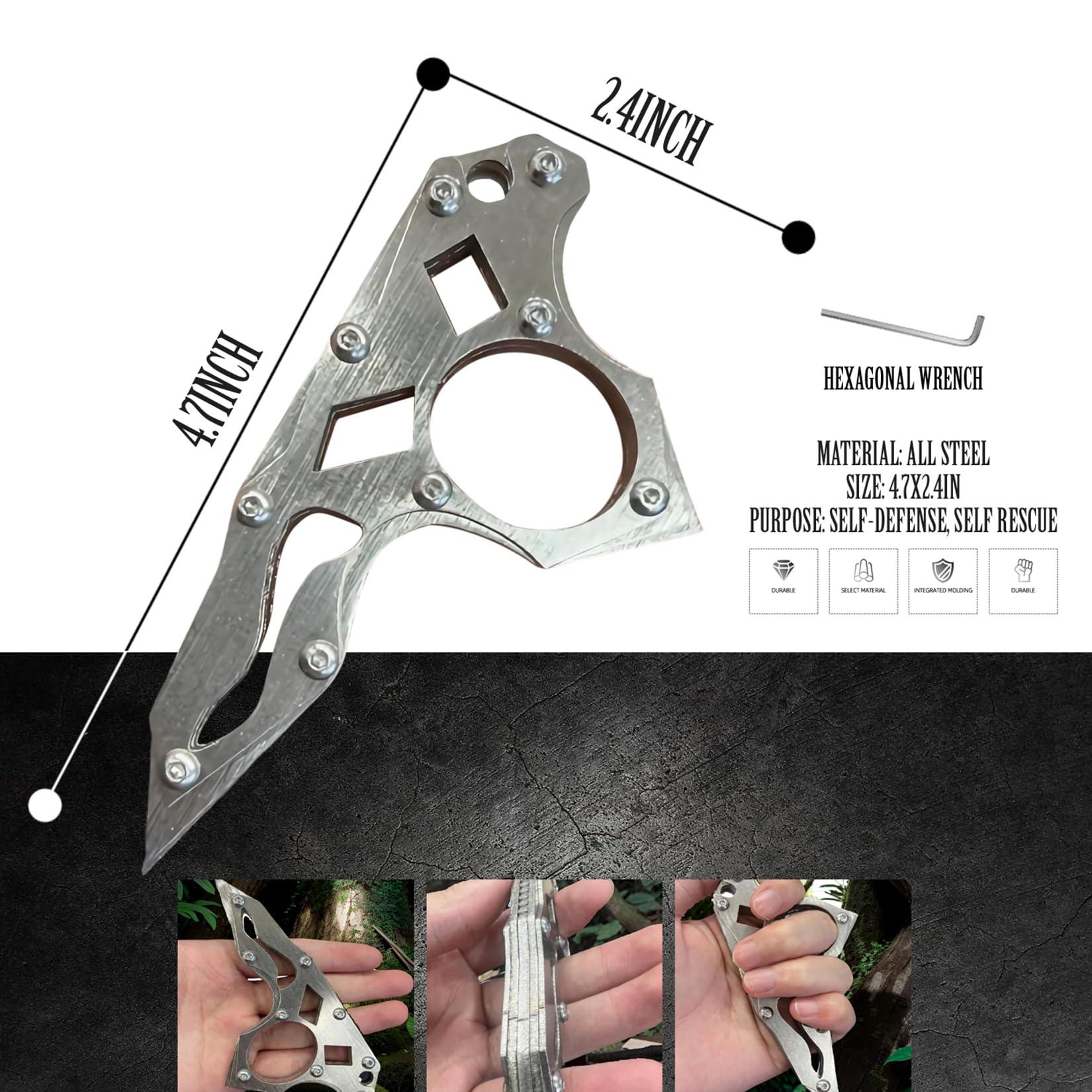 Tactical Knife Multitool - Women's Self Defense & Survival Gift - Mother's Day & Birthday Gift - Window Breaker - Image 2