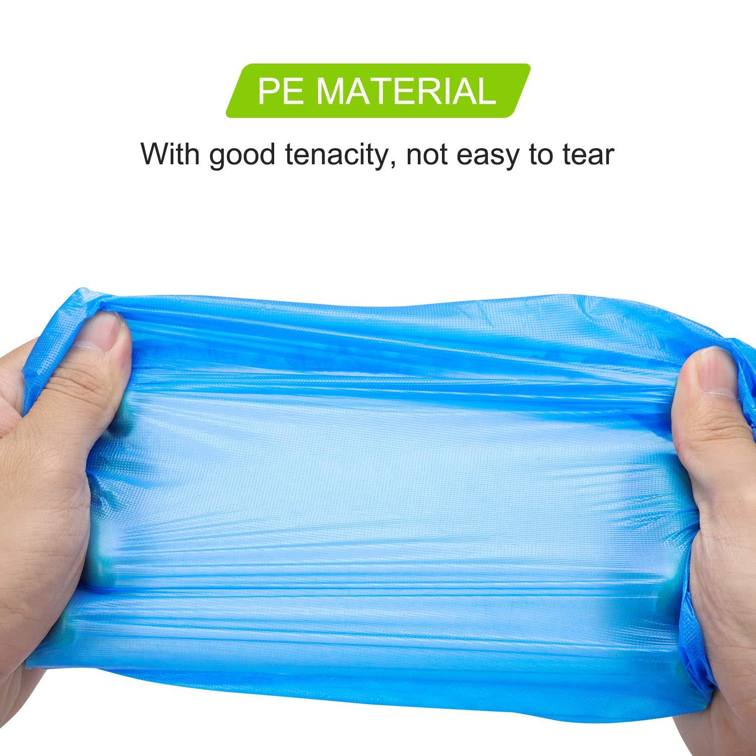 Fuxury 200 Pack (100 Pairs) Disposable Shoe Covers for Indoor, Booties for Shoes Covers Waterproof Shoe Covers Disposable Non Slip, Durable Shoes Cover and Boot Covers One Size Fits All - Image 5