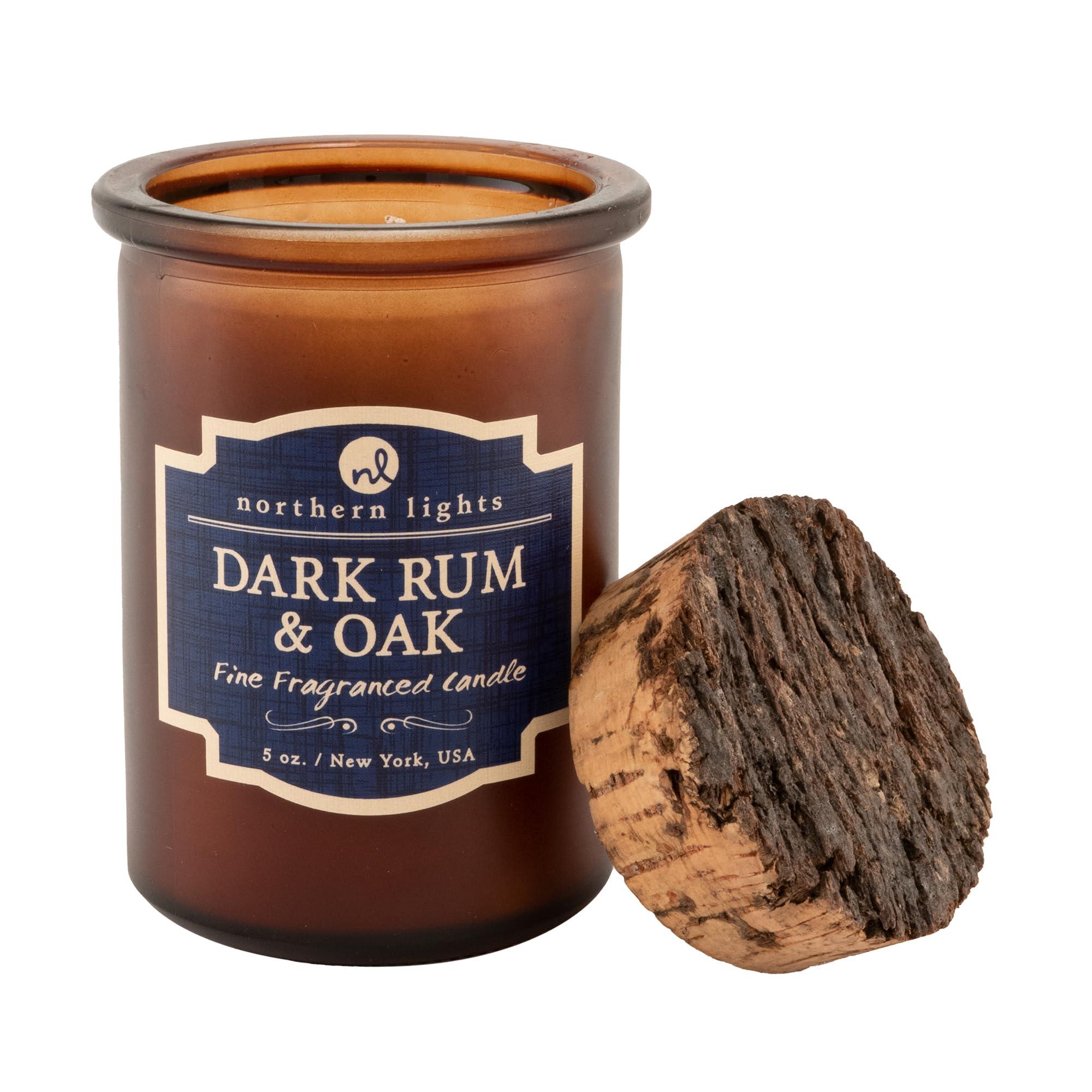Northern Lights Candles Spirit Candles, Dark Rum & Oak - Image 4