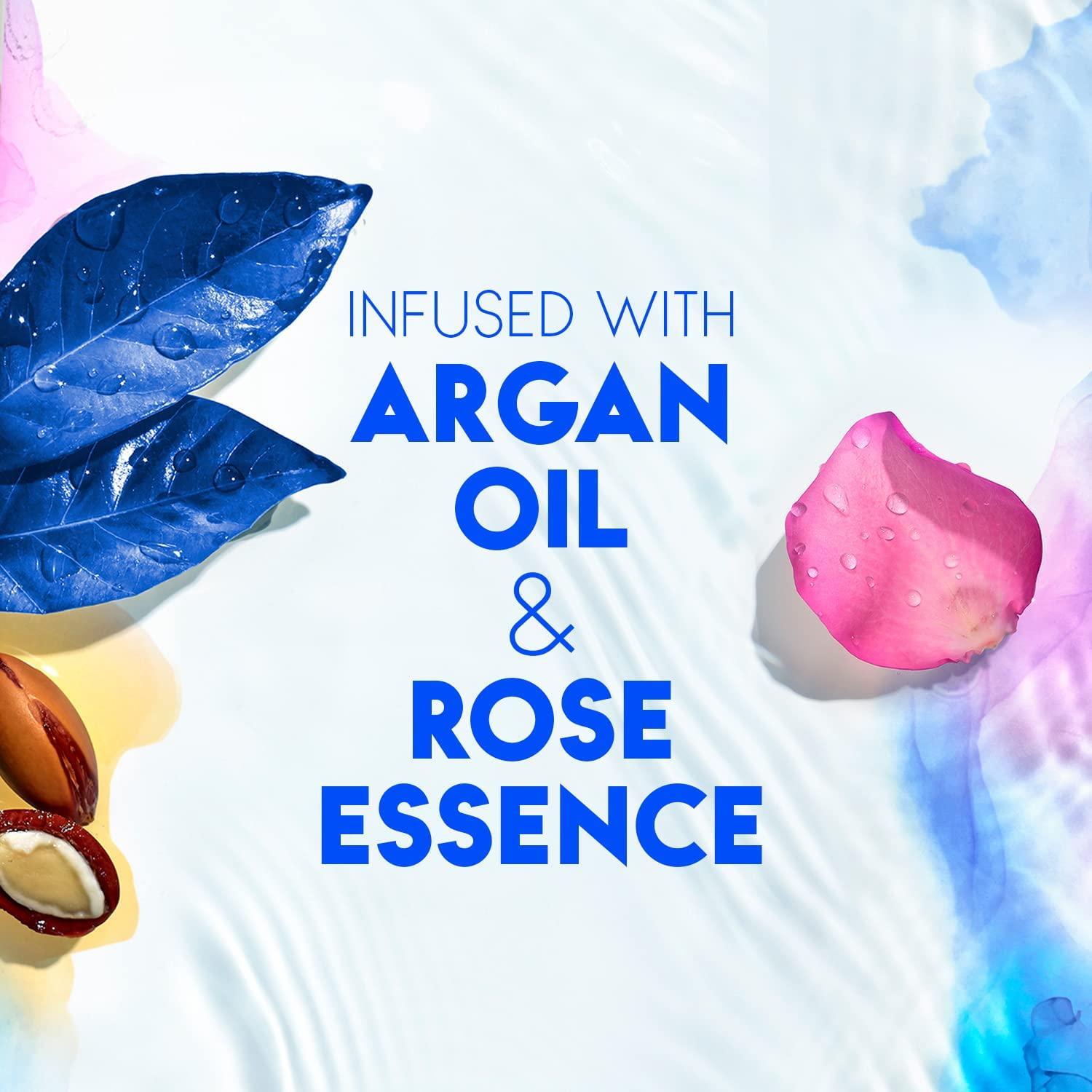 Head & Shoulders Supreme Sulfate Free Shampoo and Conditioner Set for Dry Scalp and Dandruff Treatment, Soothe and Strengthen with Argan Oil and Rose Essence, 21.2 Fl Oz - Image 5