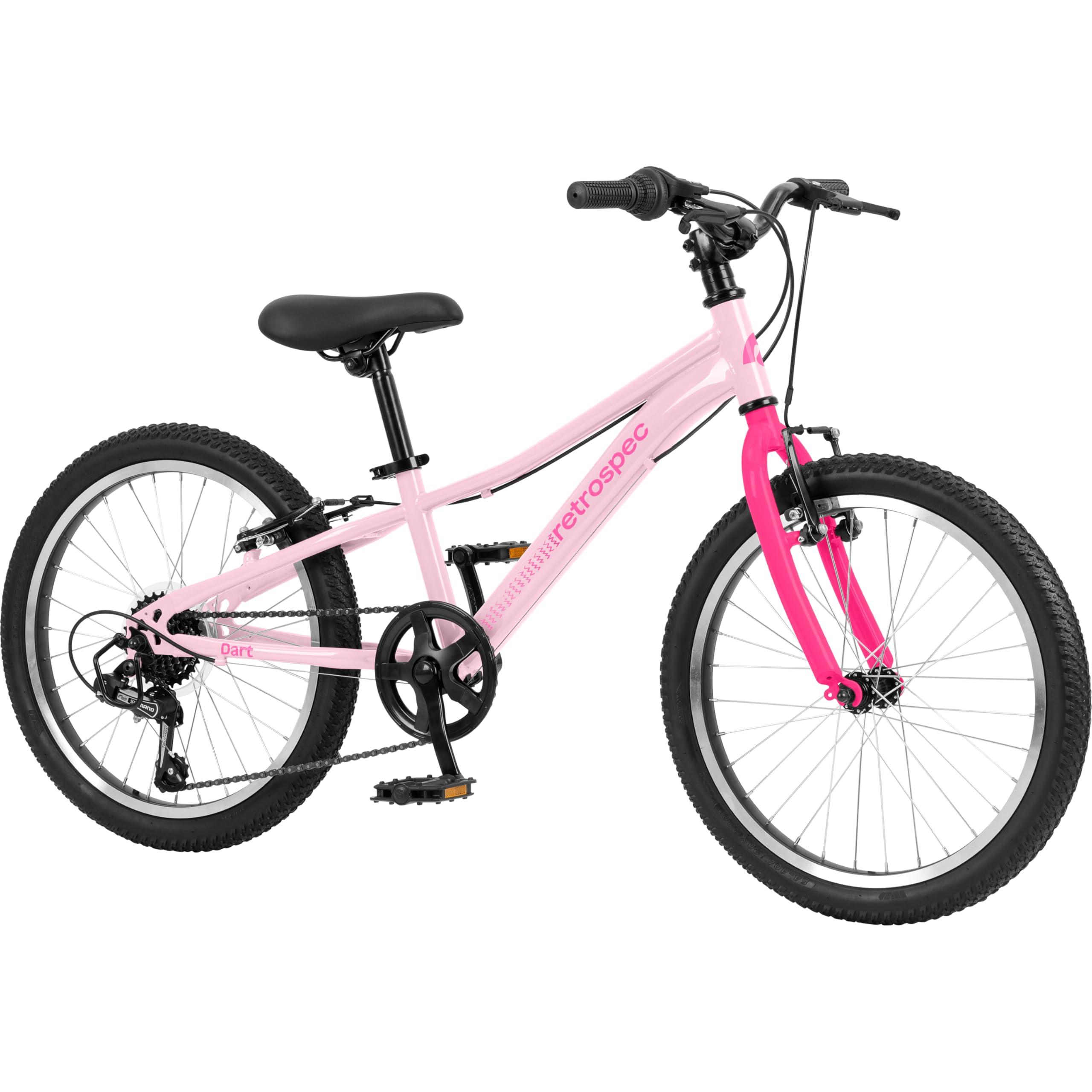 Retrospec Dart 20 & 24 Inch Hybrid Kids Bike - 7 Speed for Ages 6-11 Boys and Girls Youth Bicycle with 29" All Season Tires and Shock-Absorbing Suspension - Image 2