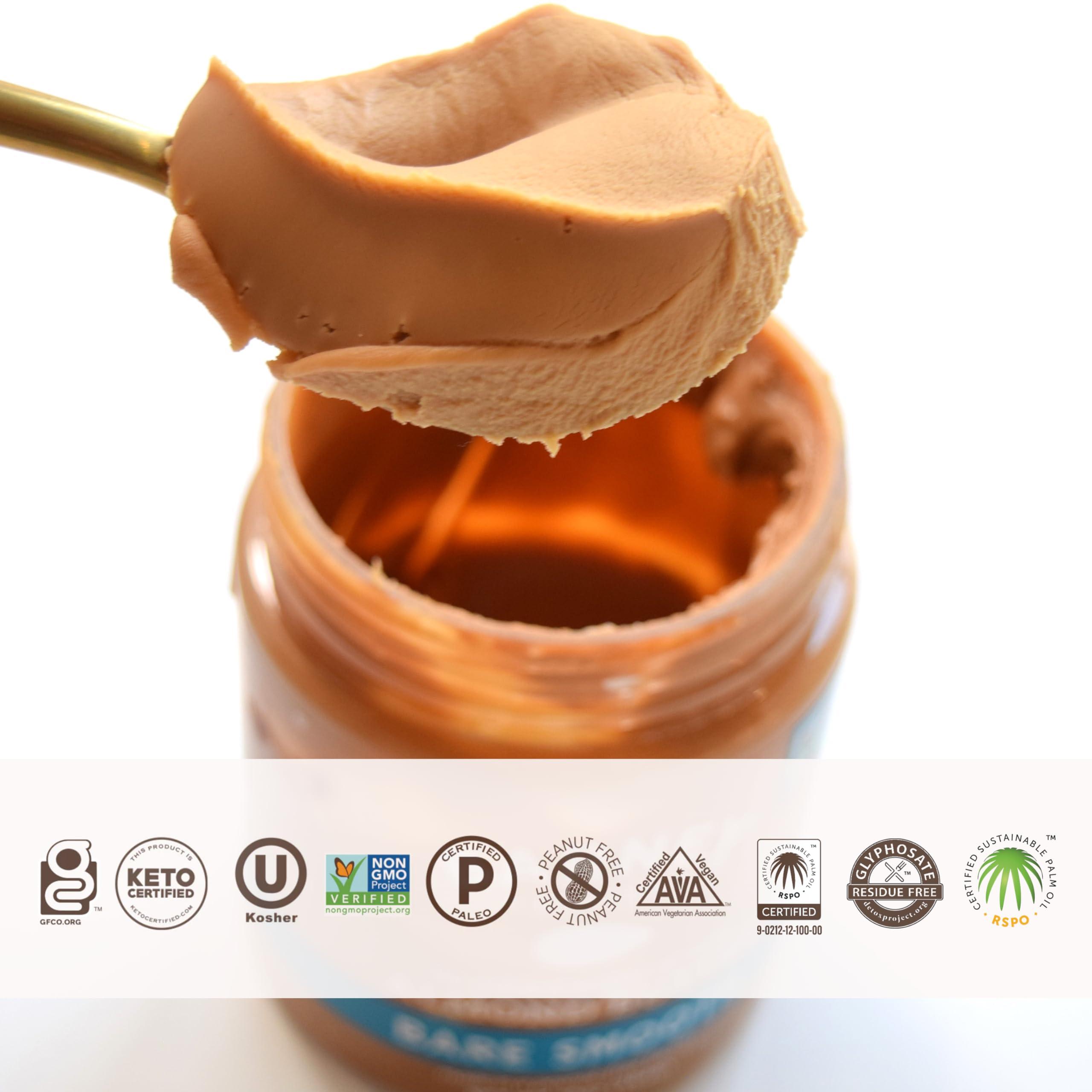 Barney Butter Almond Butter, Bare Smooth, 16 Ounce Jar, No Added Sugar or Salt, Skin-Free Almonds, No Stir, Non-GMO, Gluten Free, Keto, Paleo, Vegan - Image 3
